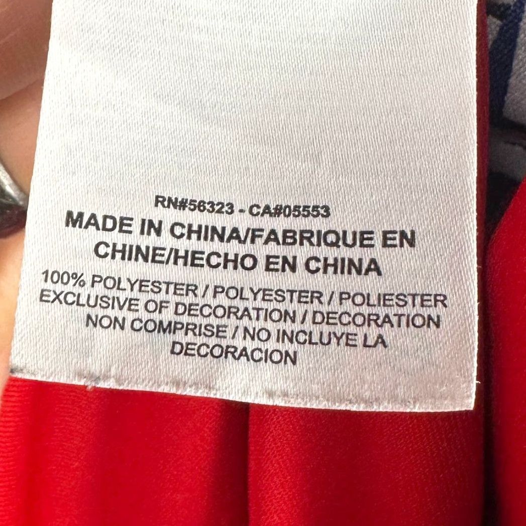 Nike Nike Taped Poly Sweat Shorts Mens XL Red Athletic Pull On Elastic Waist Pockets Size US 36 / EU 52 - 5 Thumbnail