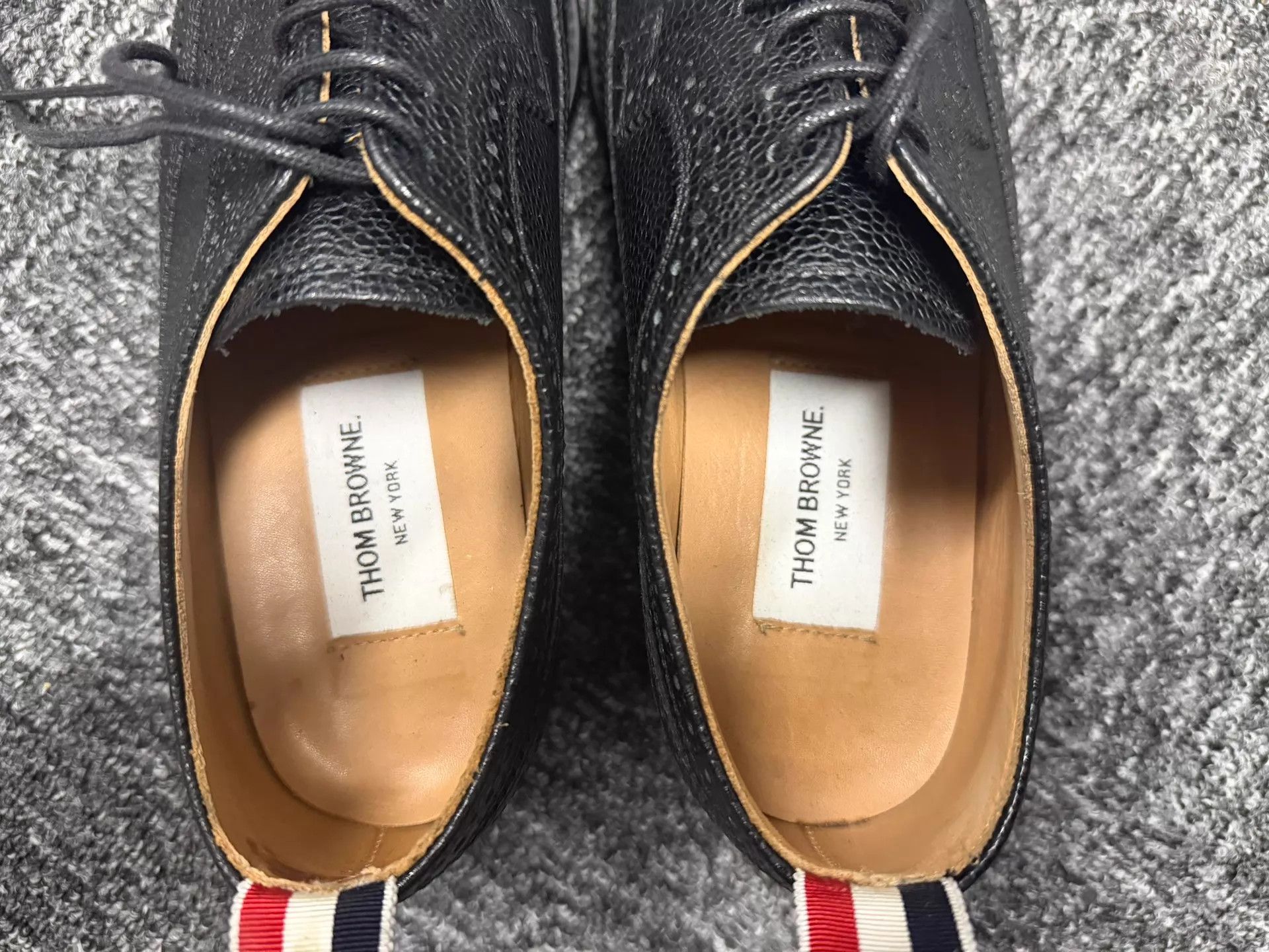 Thom Browne Thom Browne Women's Classic Brogue Wooden Sole Brogue Size US 7.5 / IT 37.5 - 5 Thumbnail