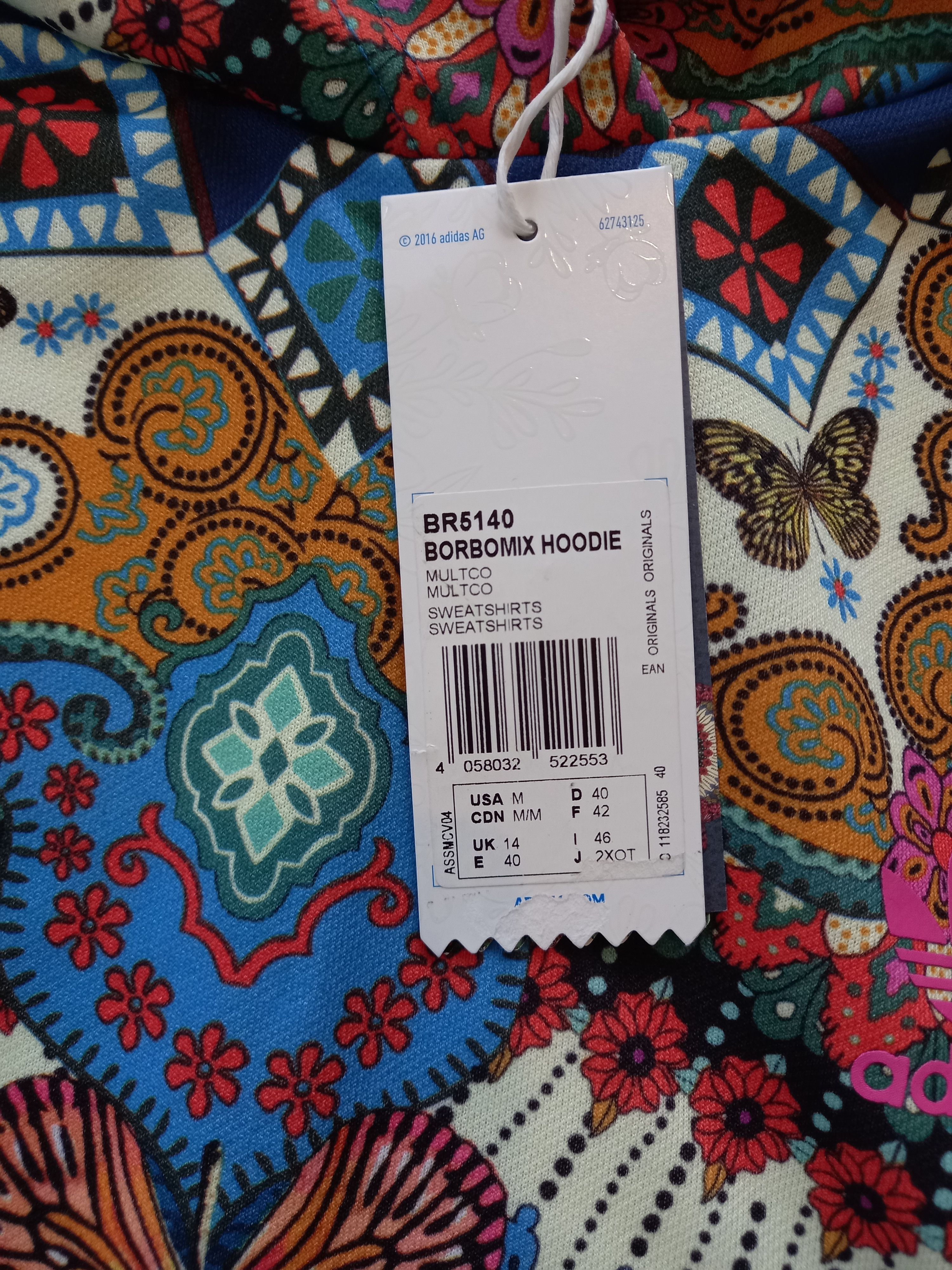 Adidas Adidas Originals Farm Borbomix Сropped Hoodie M BR5140 Size M / US 6-8 / IT 42-44 - 6 Thumbnail