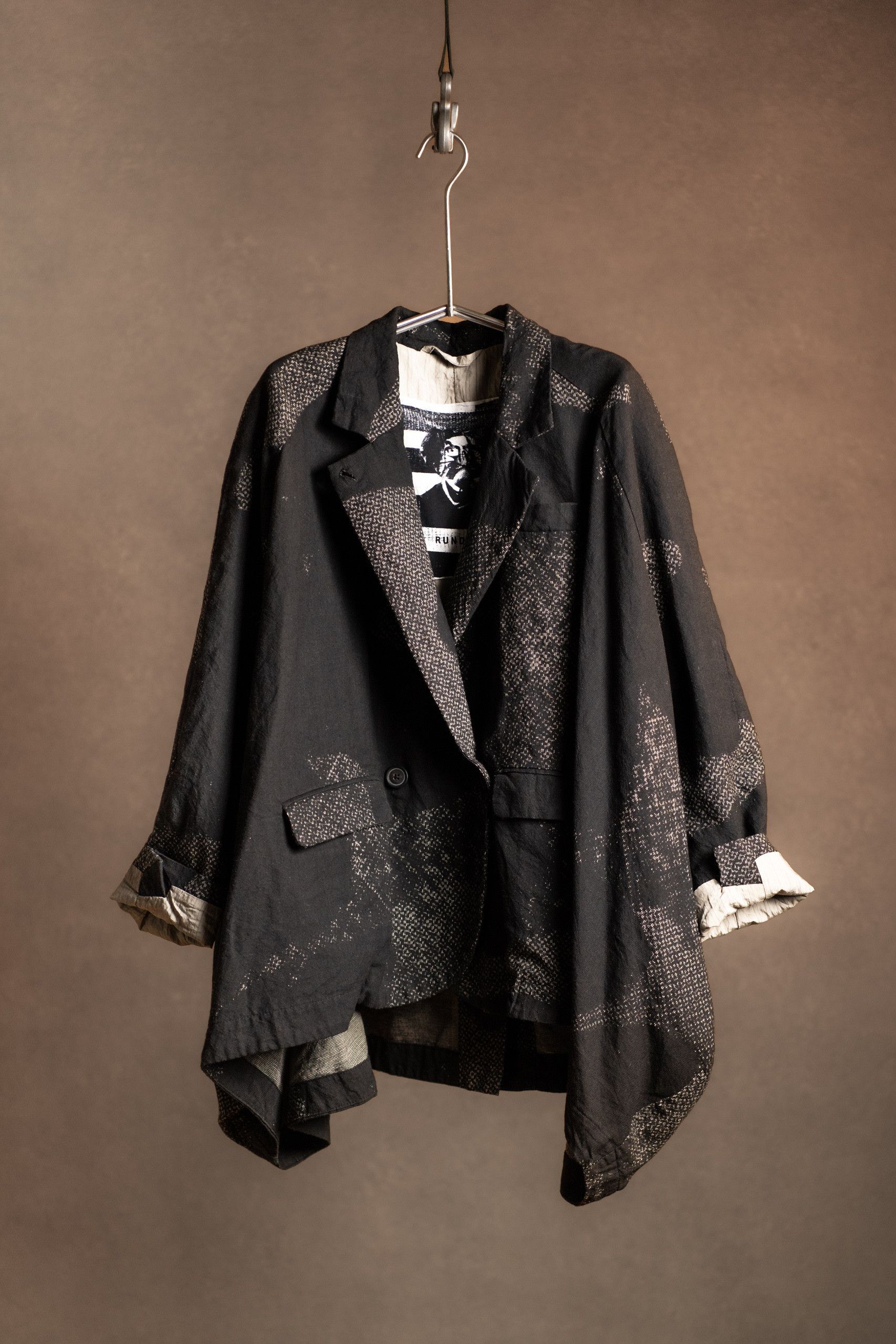Rundholz Latte Print Coat Size ONE SIZE - 1 Thumbnail