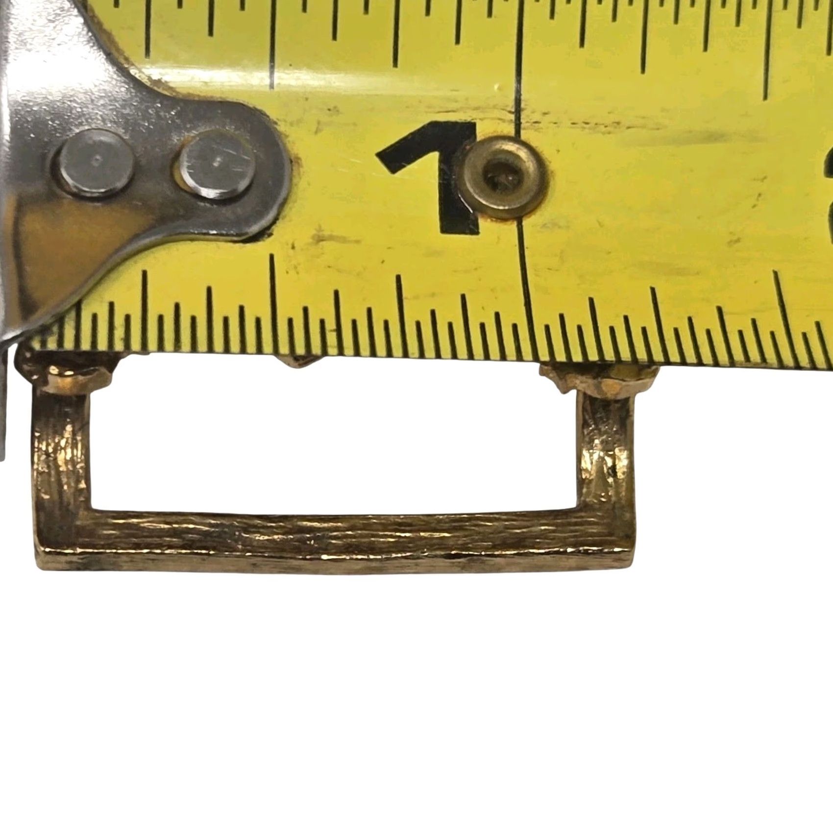 Vintage VINTAGE MCM Master Plate Letter “R” Monogram Belt Buckle Men’s Unisex Metal Art Deco Belt Buckle R Monogram Size ONE SIZE - 4 Thumbnail