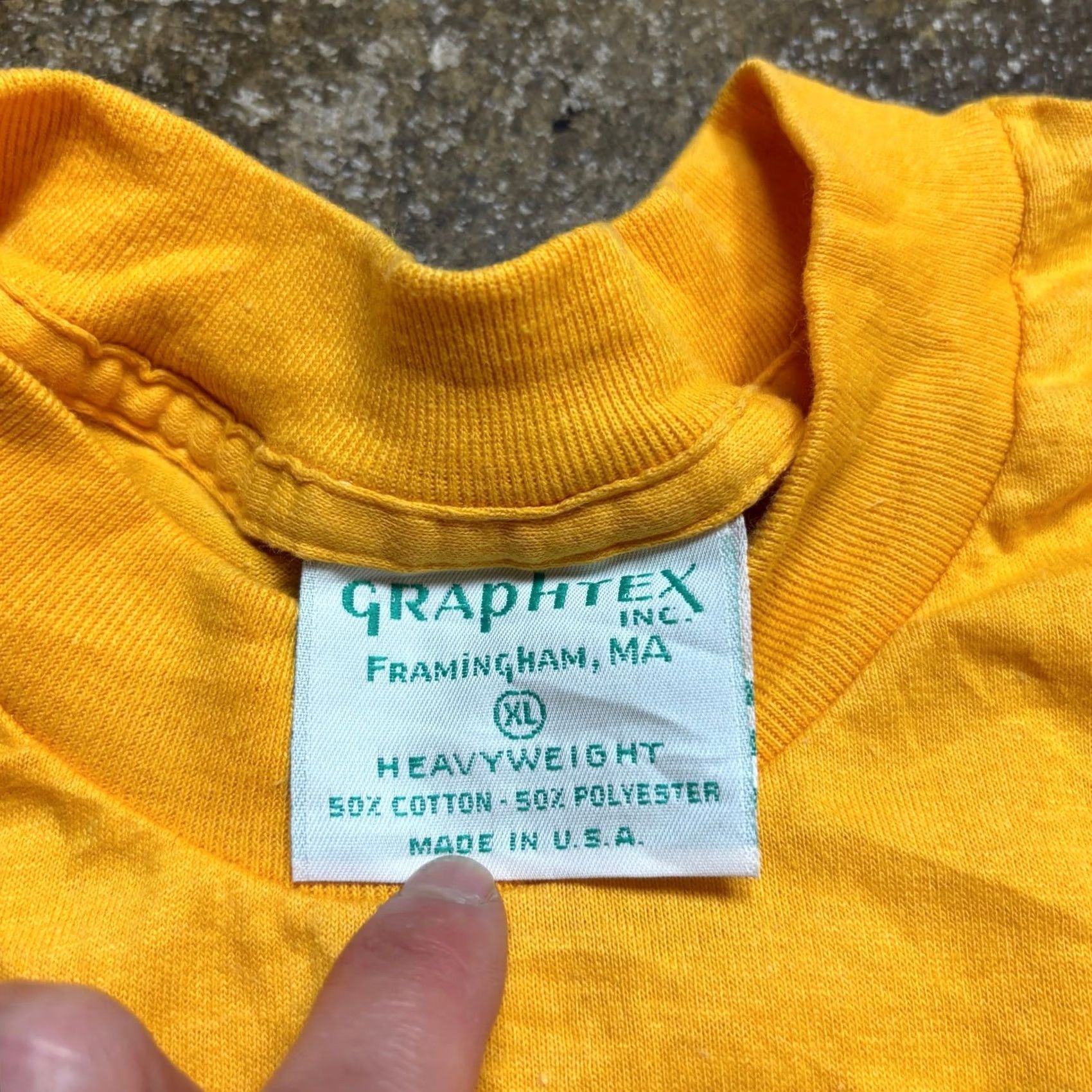 Converse VINTAGE Converse 80s Energy Wave Shirt Mens XL Basketball Single Stitch Yellow Size US XL / EU 56 / 4 - 5 Thumbnail