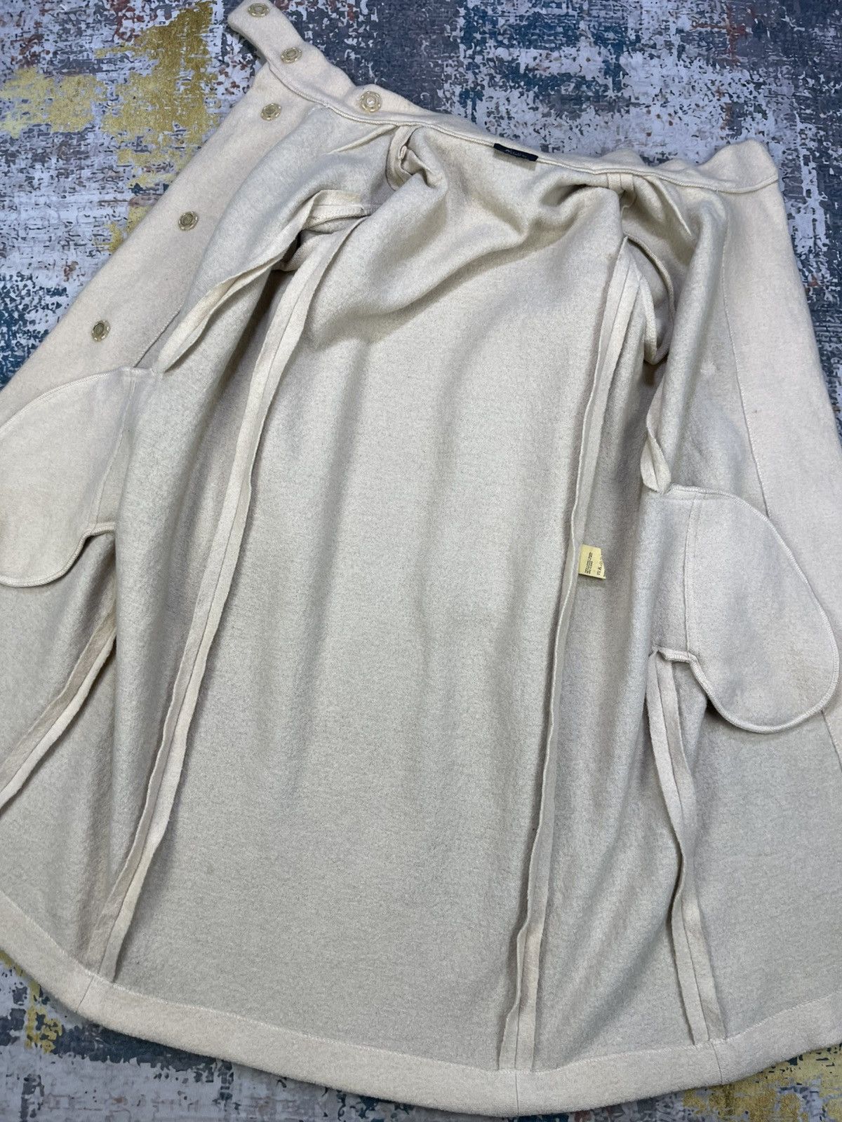 A.P.C. A.P.C High Neck Magnet Snap Wool Long Coat Size L / US 10 / IT 46 - 7 Thumbnail