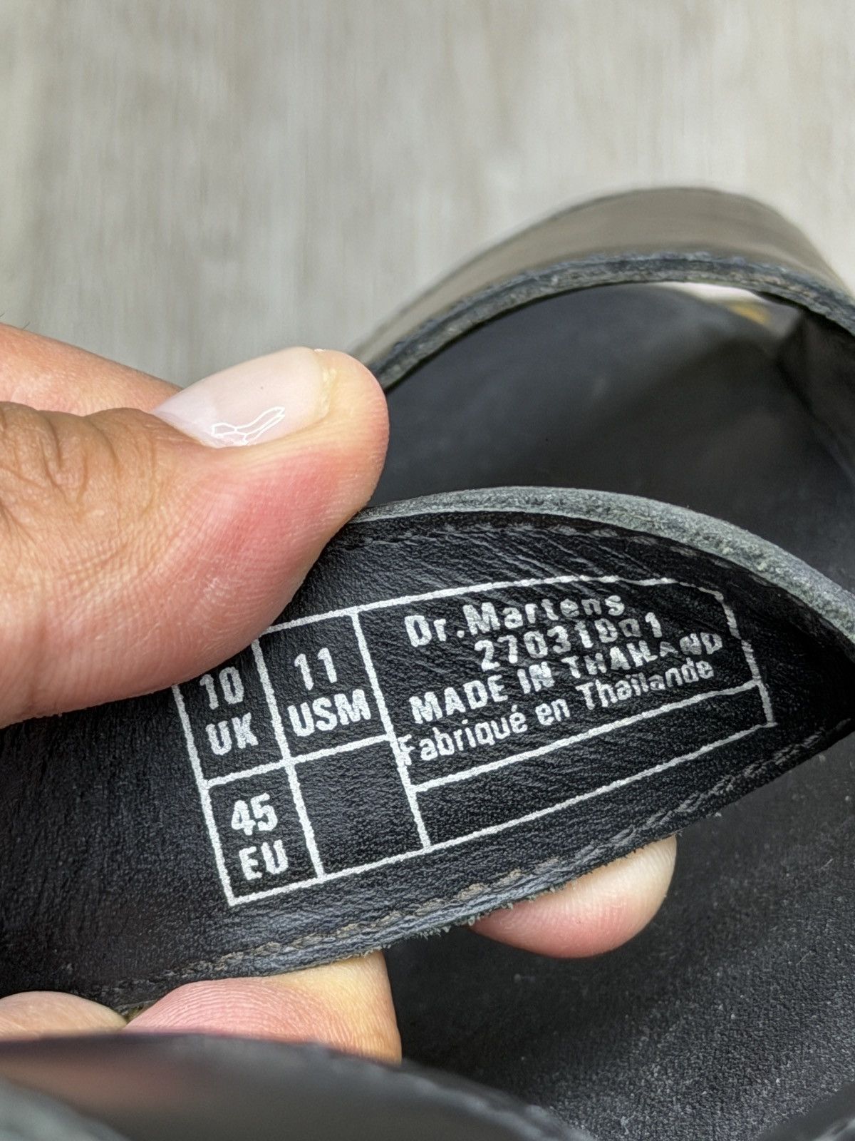 Dr. Martens × Rick Owens Rick Owens × Dr. Martens Gryphon Gladiator Sandals SAMPLE Size US 11 / EU 44 - 13 Thumbnail