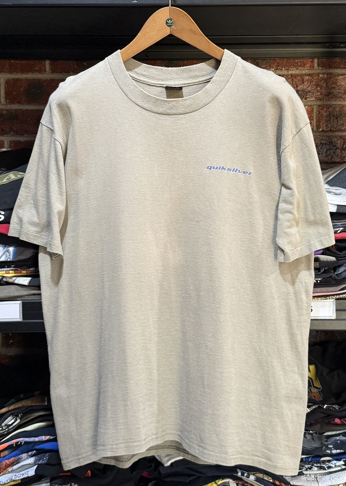 Quiksilver Vintage 90s Quiksilver Boardriding Company Surf Faded Tee Size US L / EU 52-54 / 3 - 3 Thumbnail