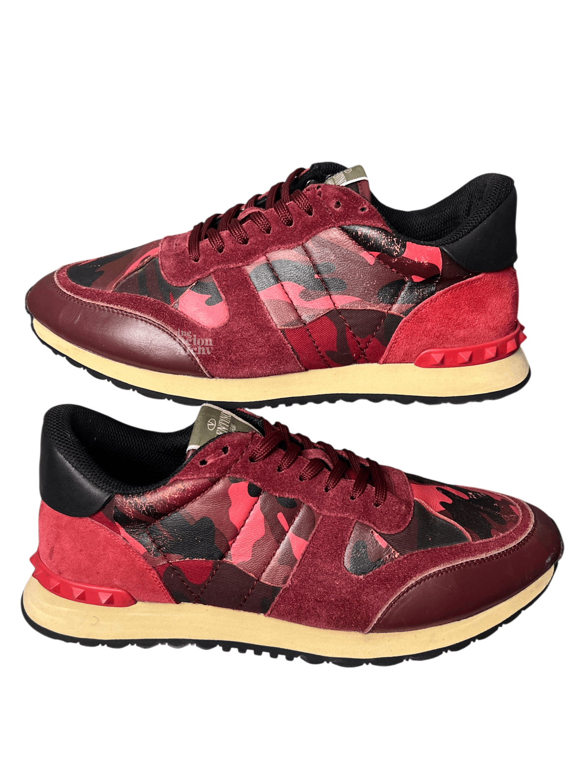 Valentino Valentino Rockrunner Sneaker 'Red Camo' Pre-Owned Size US 11 / EU 44 - 6 Thumbnail