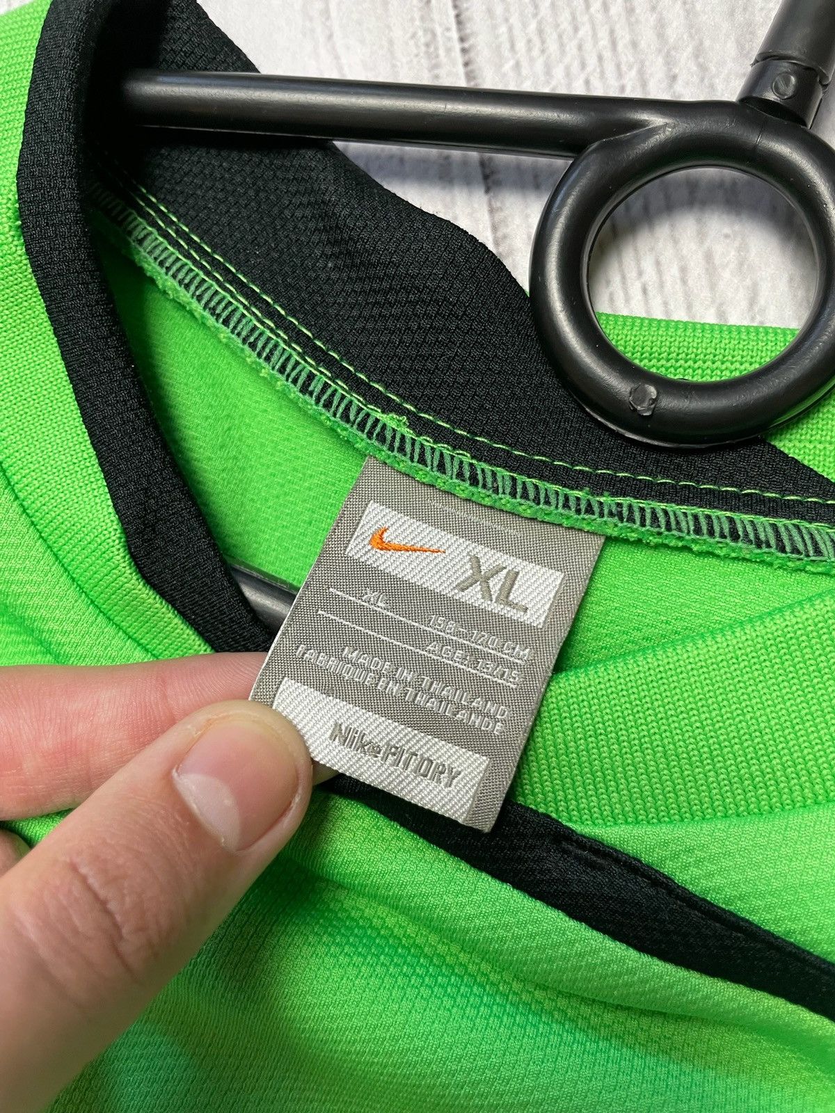 Nike × Vintage Vintage Nike Herta soccer jersey goalkeeper jersey size Xs/S Size US XS / EU 42 / 0 - 6 Thumbnail