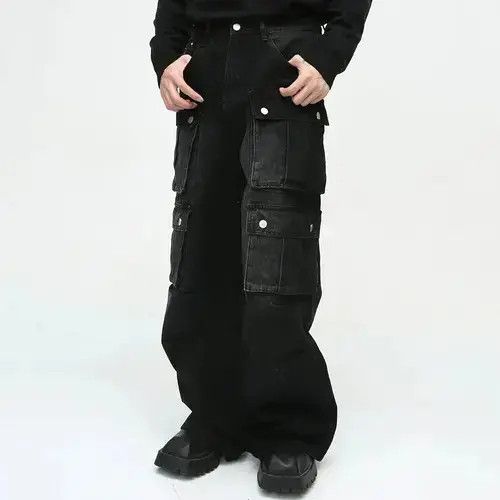 Other Vintage Multi Pocket Cargo Denim Size US 33 - 1 Thumbnail