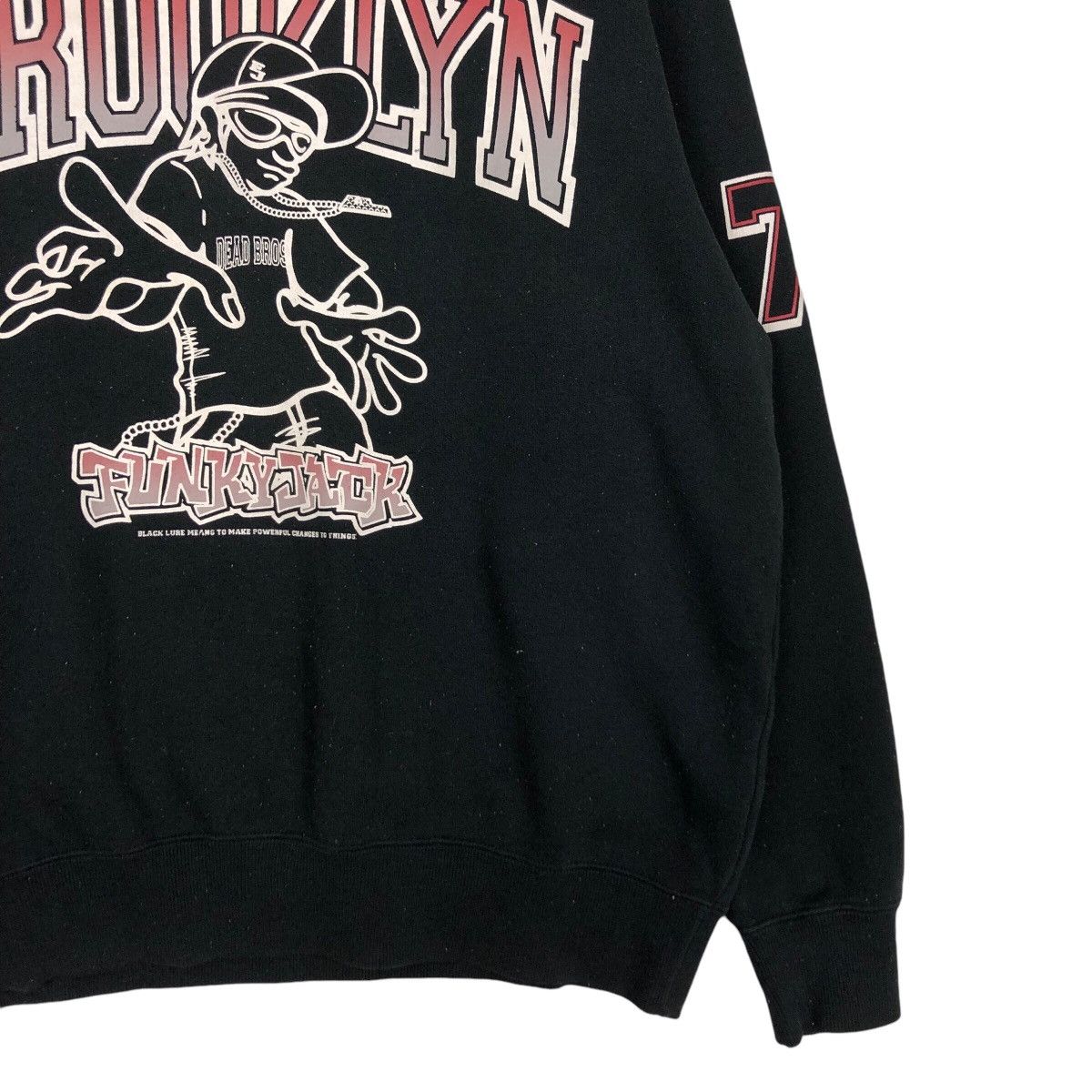 Vintage Brooklyn Hip Hop Rapers Styles Sweatshirt Large Size US L / EU 52-54 / 3 - 4 Thumbnail