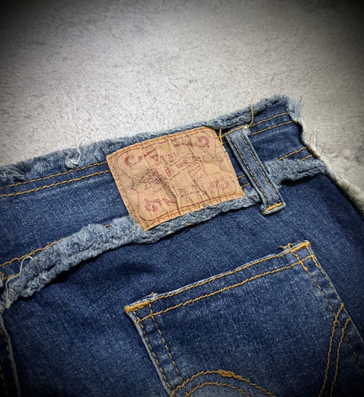 Tornado Mart Y2k Laced Ifsixwasnine Fadding Flare Jeans Size US 28 / EU 44 - 10 Thumbnail
