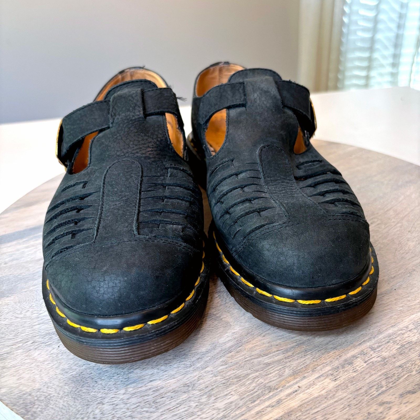 Dr. Martens Dr. Martens Mica Black Leather Sandals Men's Size 9 UK 7 Size US 9 / EU 42 - 5 Thumbnail
