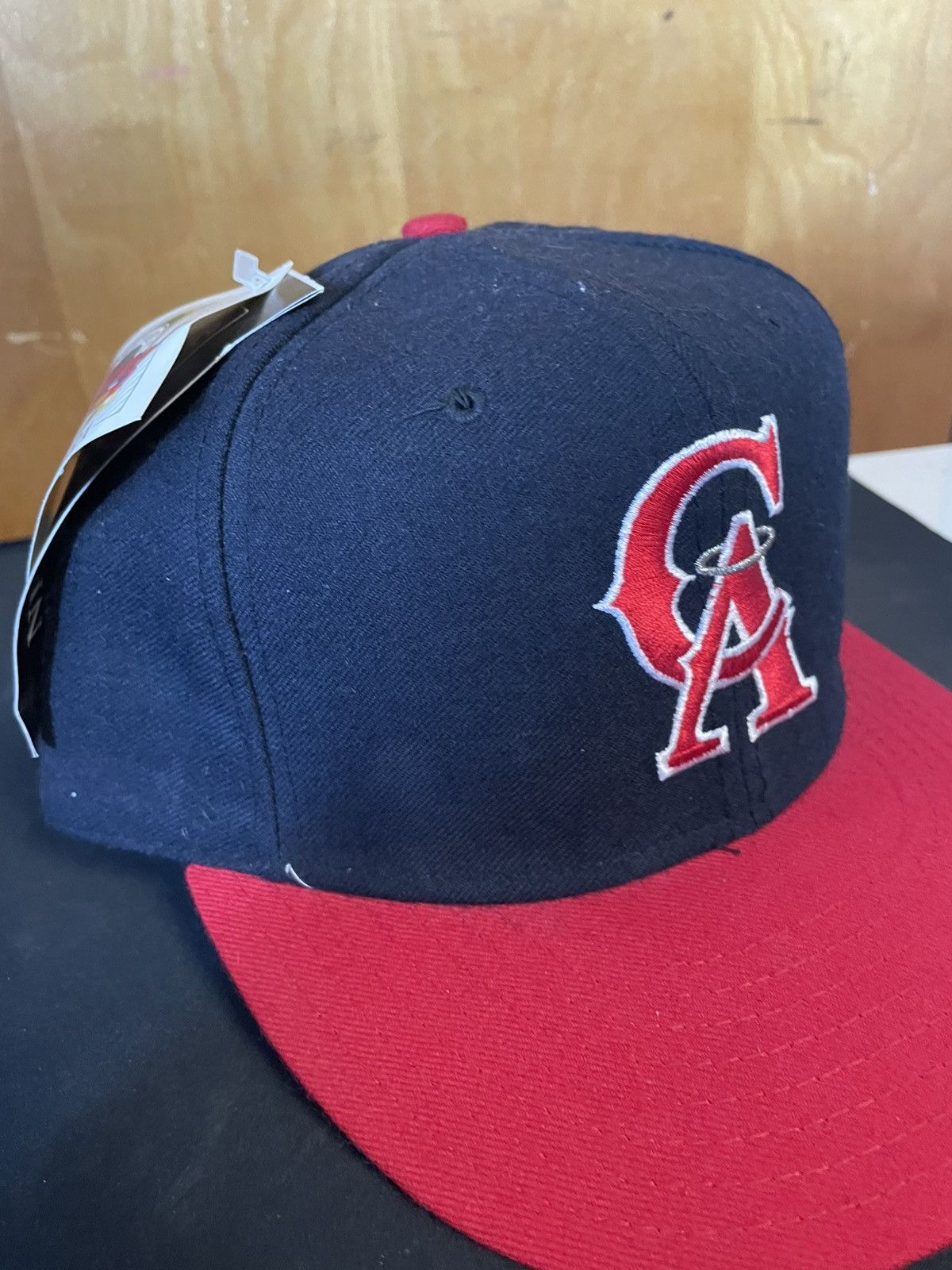 New Era New Era Diamond Collection Angels Fitted Hat Size 7 1/2 MLB Size ONE SIZE - 4 Thumbnail