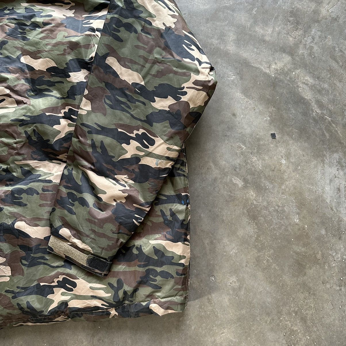 Japanese Brand Vintage Japanese Japan Parkas Camo Army Green Hoodies Size US XL / EU 56 / 4 - 9 Thumbnail