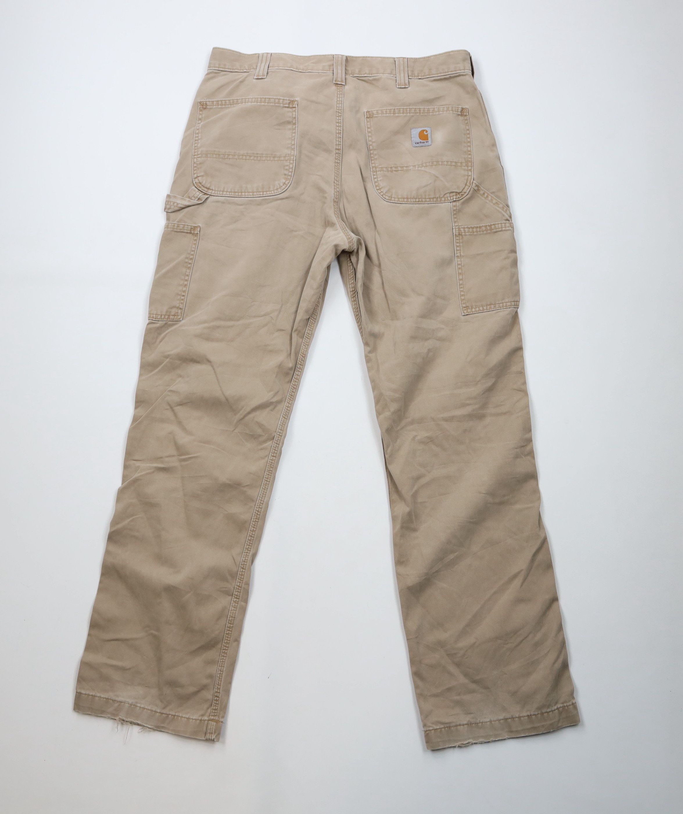 Carhartt × Vintage Vintage Y2K Carhartt Relaxed Fit Wide Leg Dungaree Pants Size US 35 - 11 Thumbnail