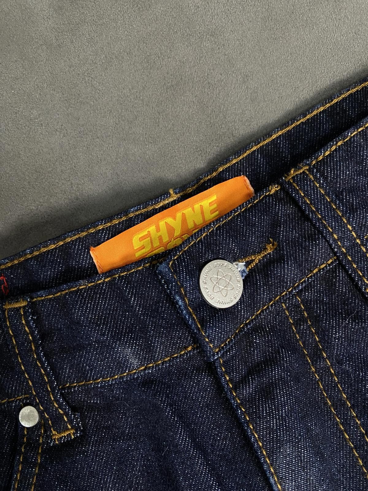 Japanese Brand Rare Astro Boy Graphic Design Denim Jeans 32 - Dark Wash Size US 34 / EU 50 - 7 Thumbnail