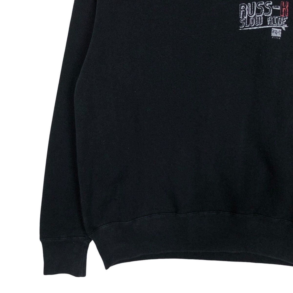 Vintage Vintage Rusk-K slow right sweatshirt medium Size US M / EU 48-50 / 2 - 4 Thumbnail