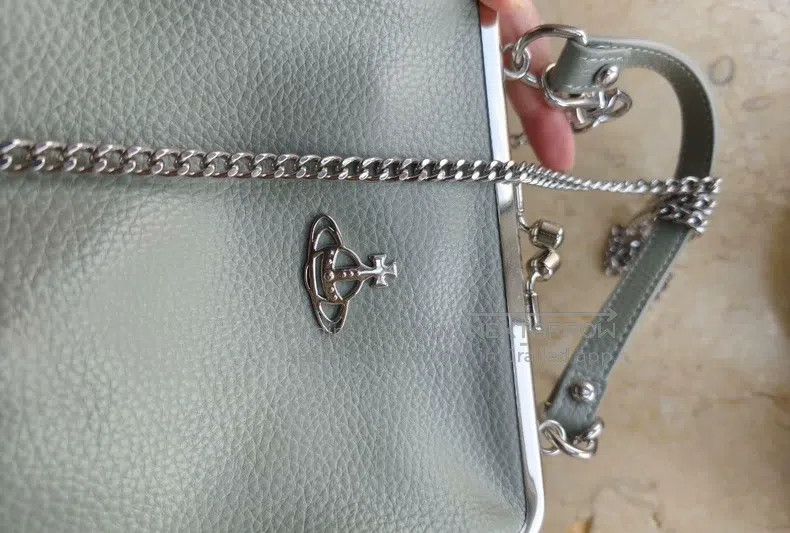Vivienne Westwood Vivienne Westwood size os Elephant Grey Green Dumpling Bag Size ONE SIZE - 7 Thumbnail