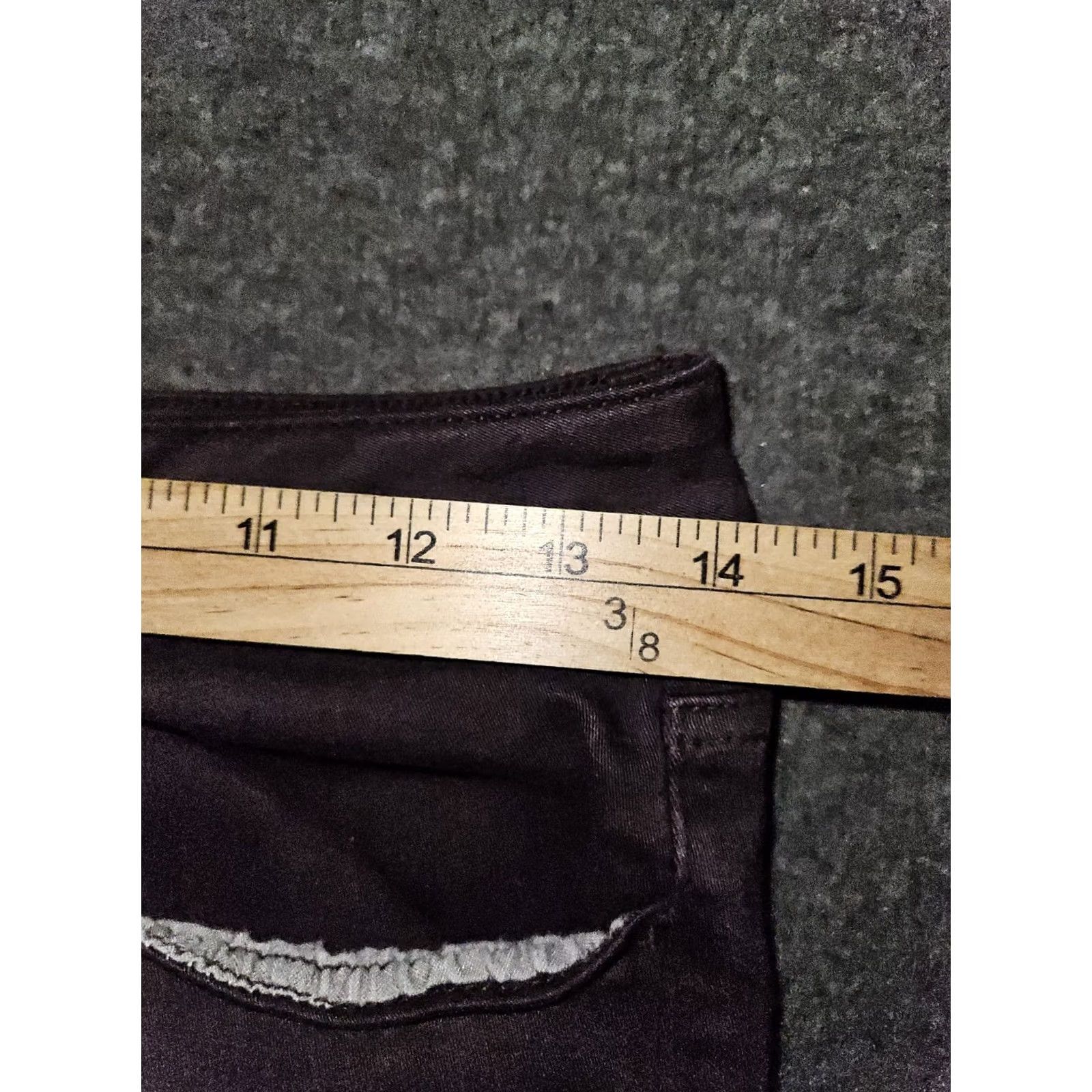 American Eagle Outfitters VINTAGE American Eagle High Rise Jegging Crop Women's 6 Purple Preppy Jeans Cropped Size 28" / US 6 / IT 42 - 4 Thumbnail