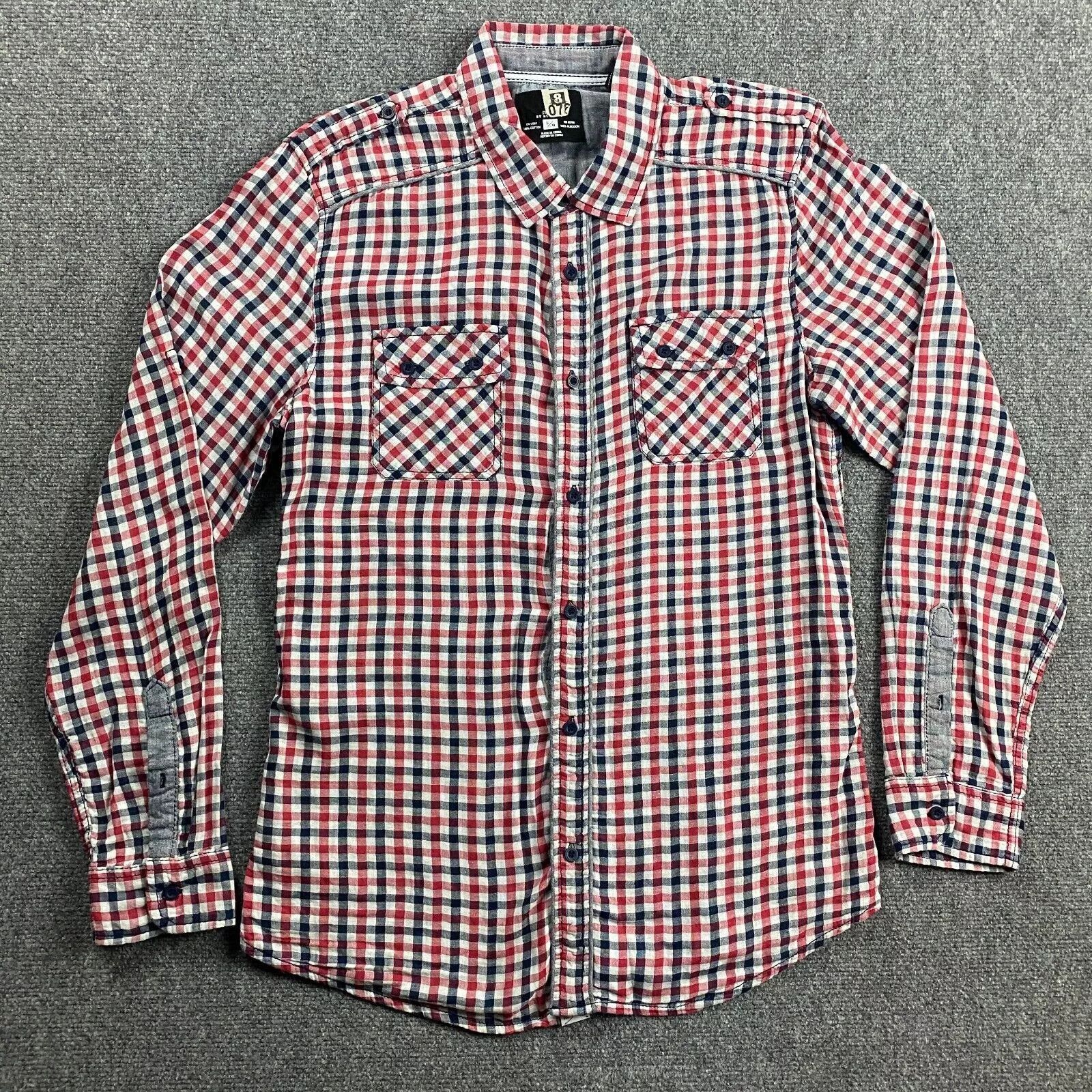 Other I Jeans By Buffalo Shirt Men's Large Button Up Gingham L Size US L / EU 52-54 / 3 - 1 Thumbnail