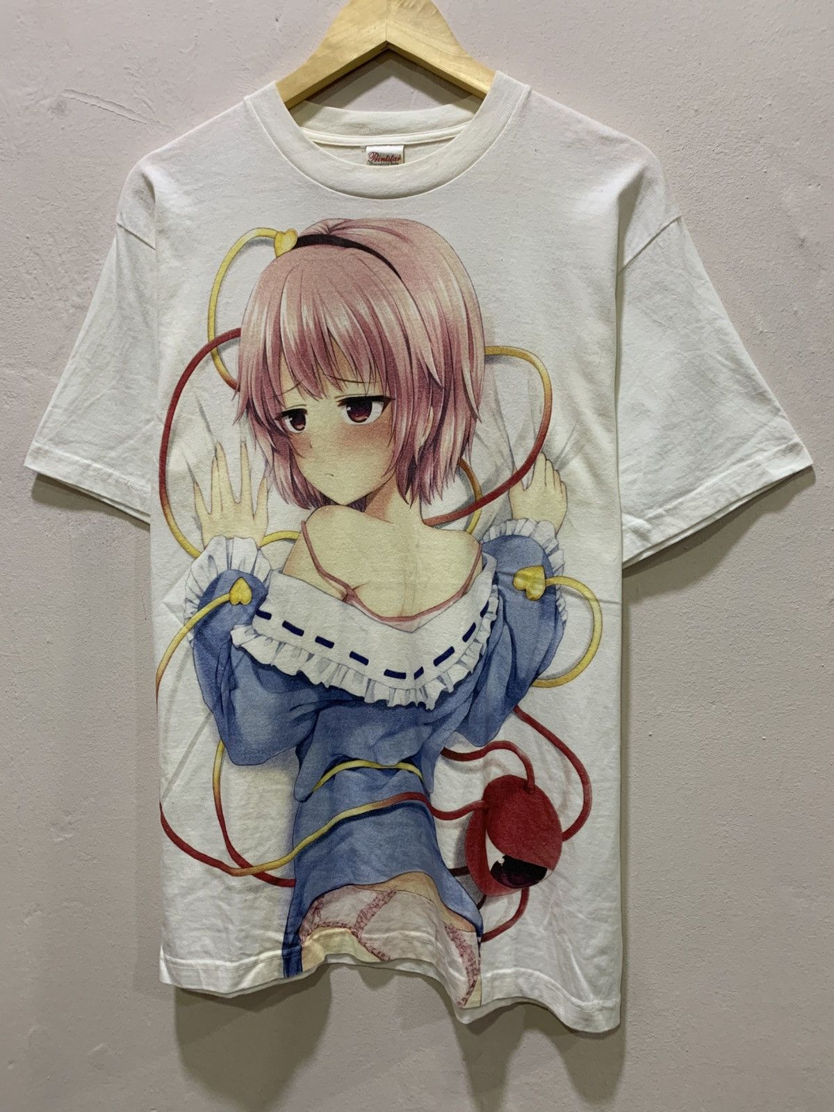 Japanese Brand Anime Touhou Project Satori Komeiji Overprint t-shirt Size US L / EU 52-54 / 3 - 2 Thumbnail
