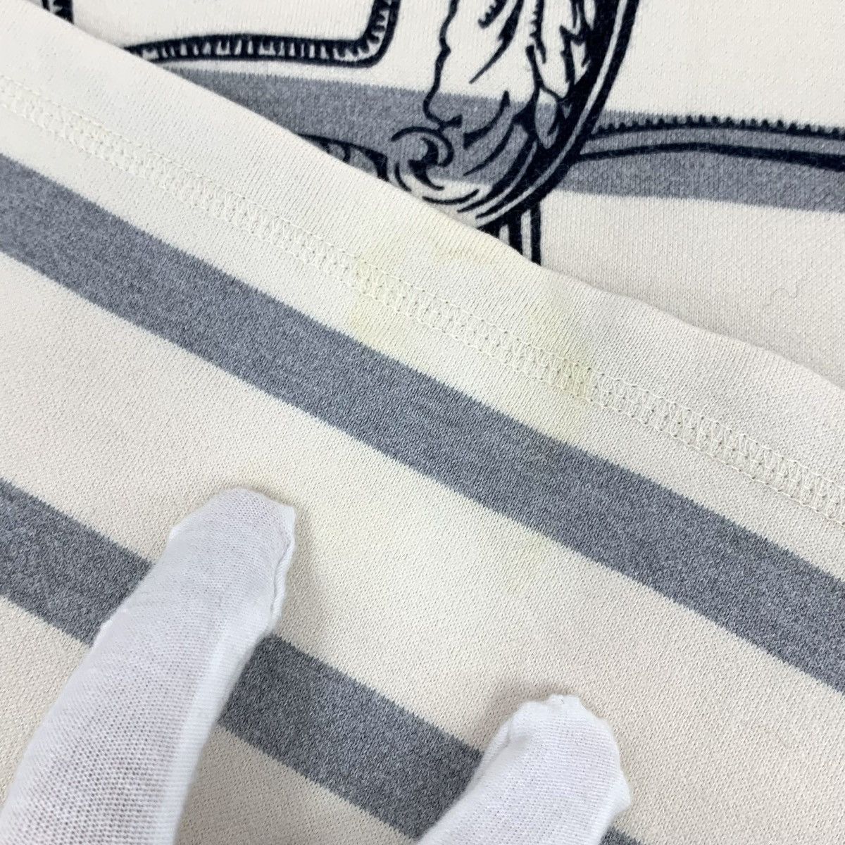 Hermes Hermes Striped Printed Short Sleeve Dress K26WX Size XXS / US 00 / IT 34 - 7 Thumbnail