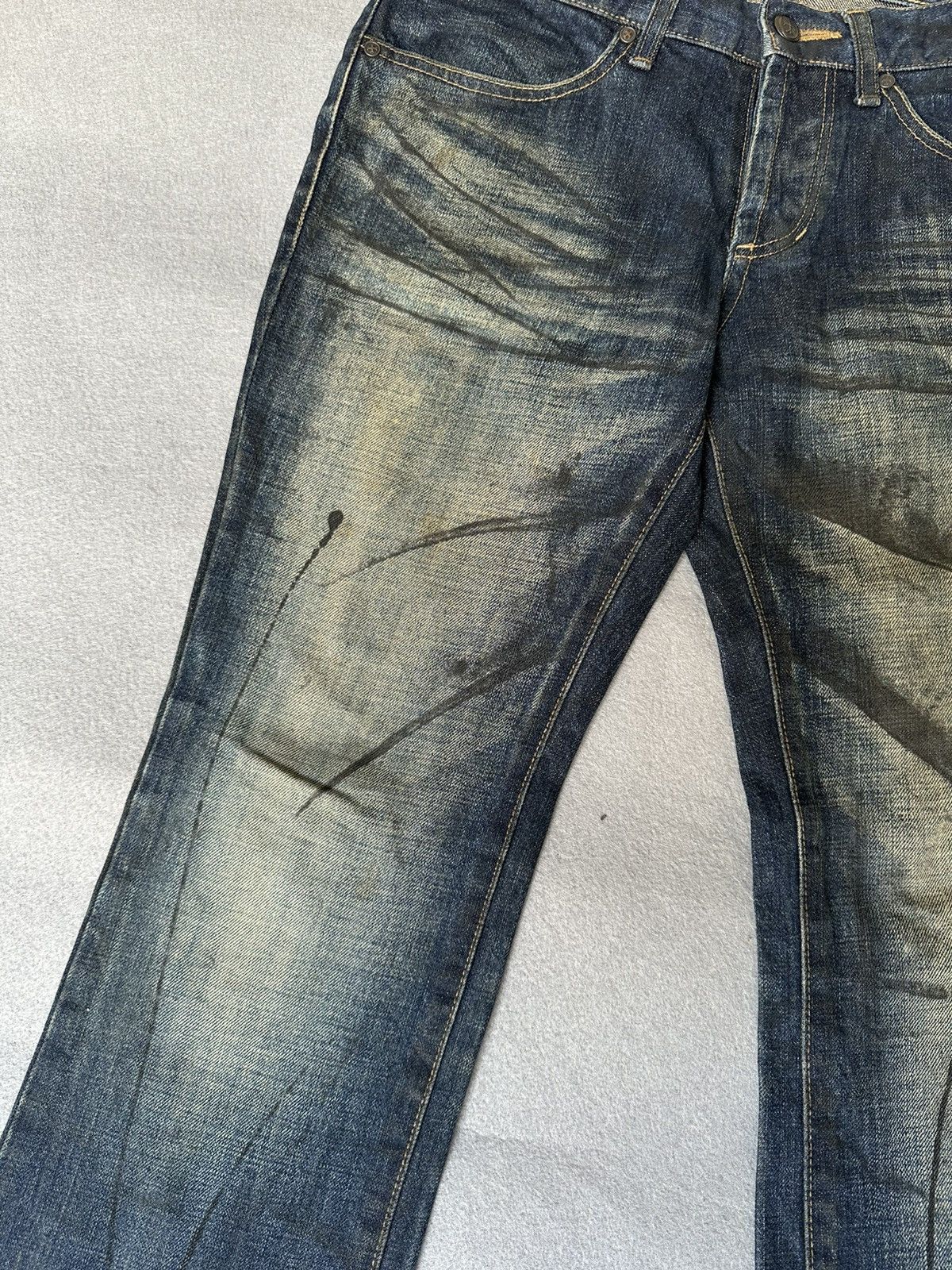 Japanese Brand FLARE Jack Rose Denim Japan Size US 30 / EU 46 - 7 Thumbnail