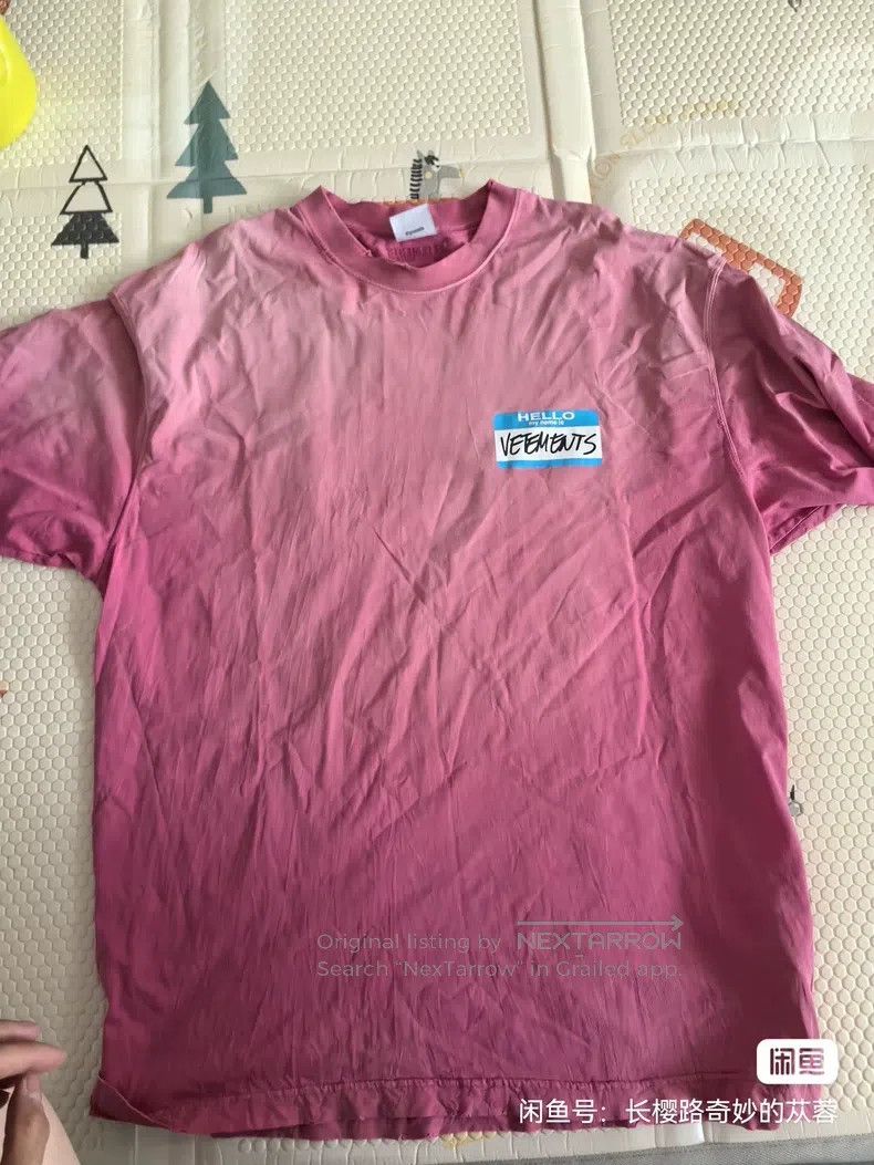 Vetements Vetements Slogan short-sleeve Size US S / EU 44-46 / 1 - 1 Thumbnail