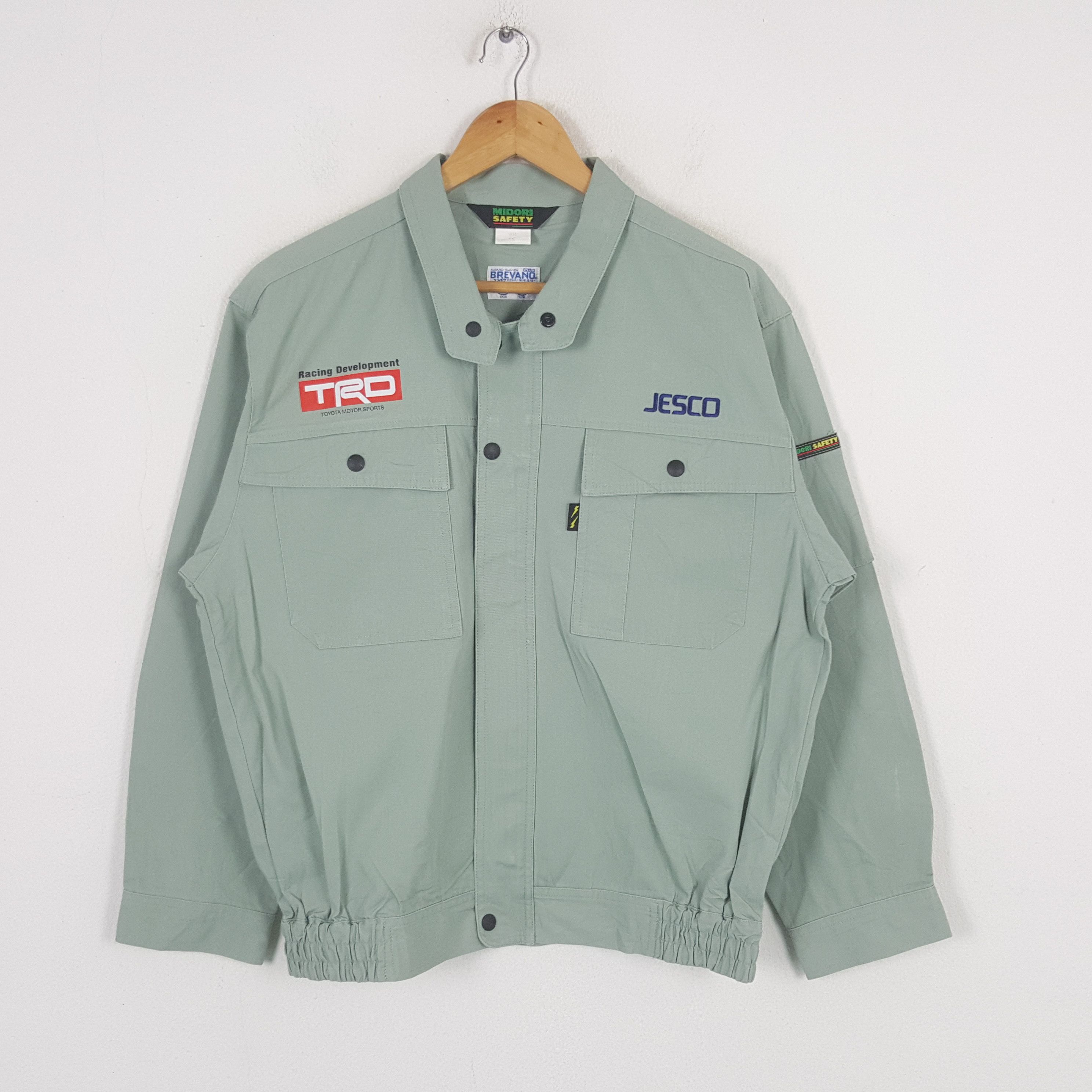 Japanese Brand × Vintage Vintage TRD Toyota Racing Japan Brand Custom Jacket C288N4 Size US L / EU 52-54 / 3 - 3 Thumbnail