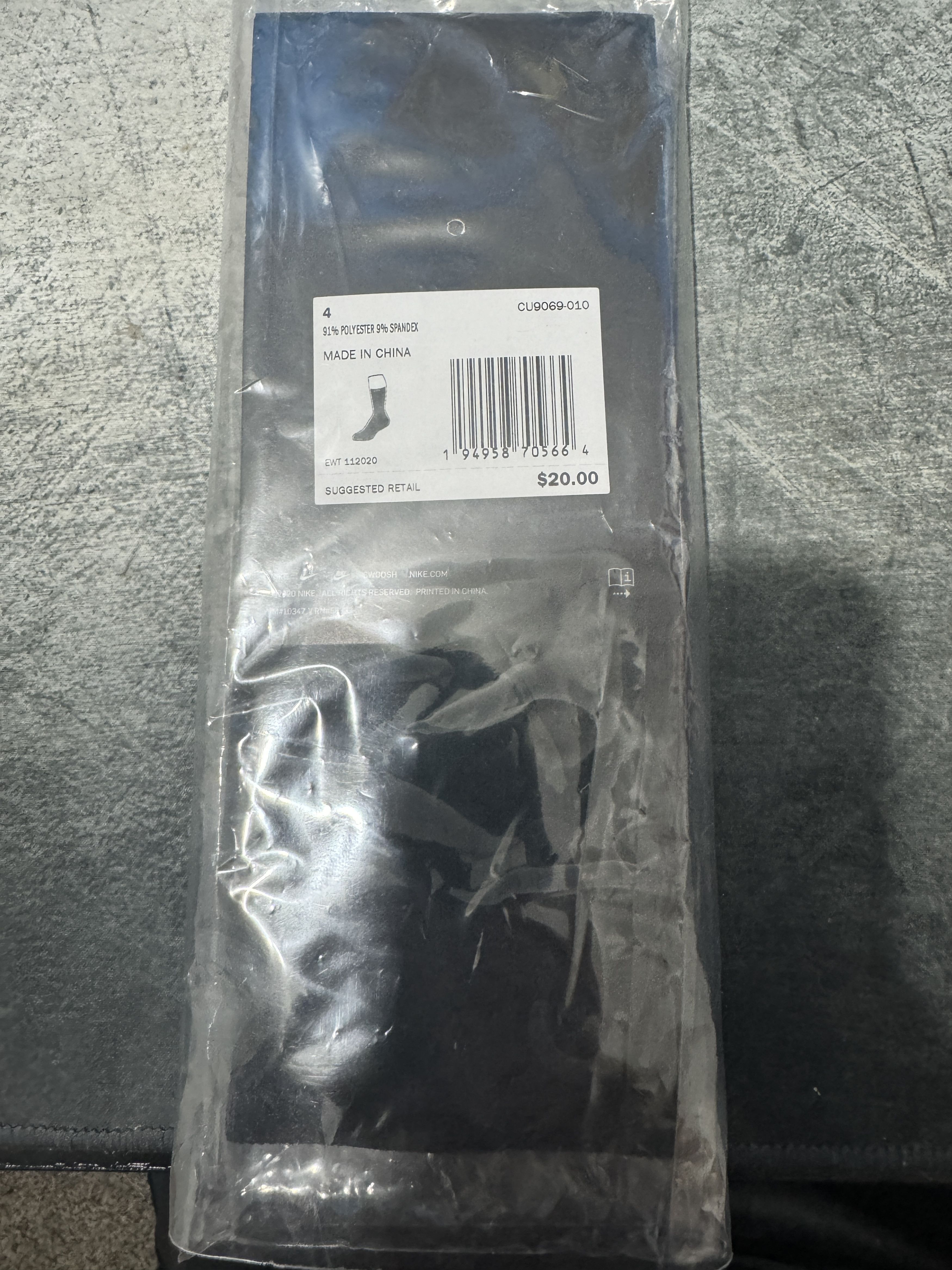 Nike × Supreme Supreme Nike Lightweight Crew Socks Size ONE SIZE - 4 Thumbnail