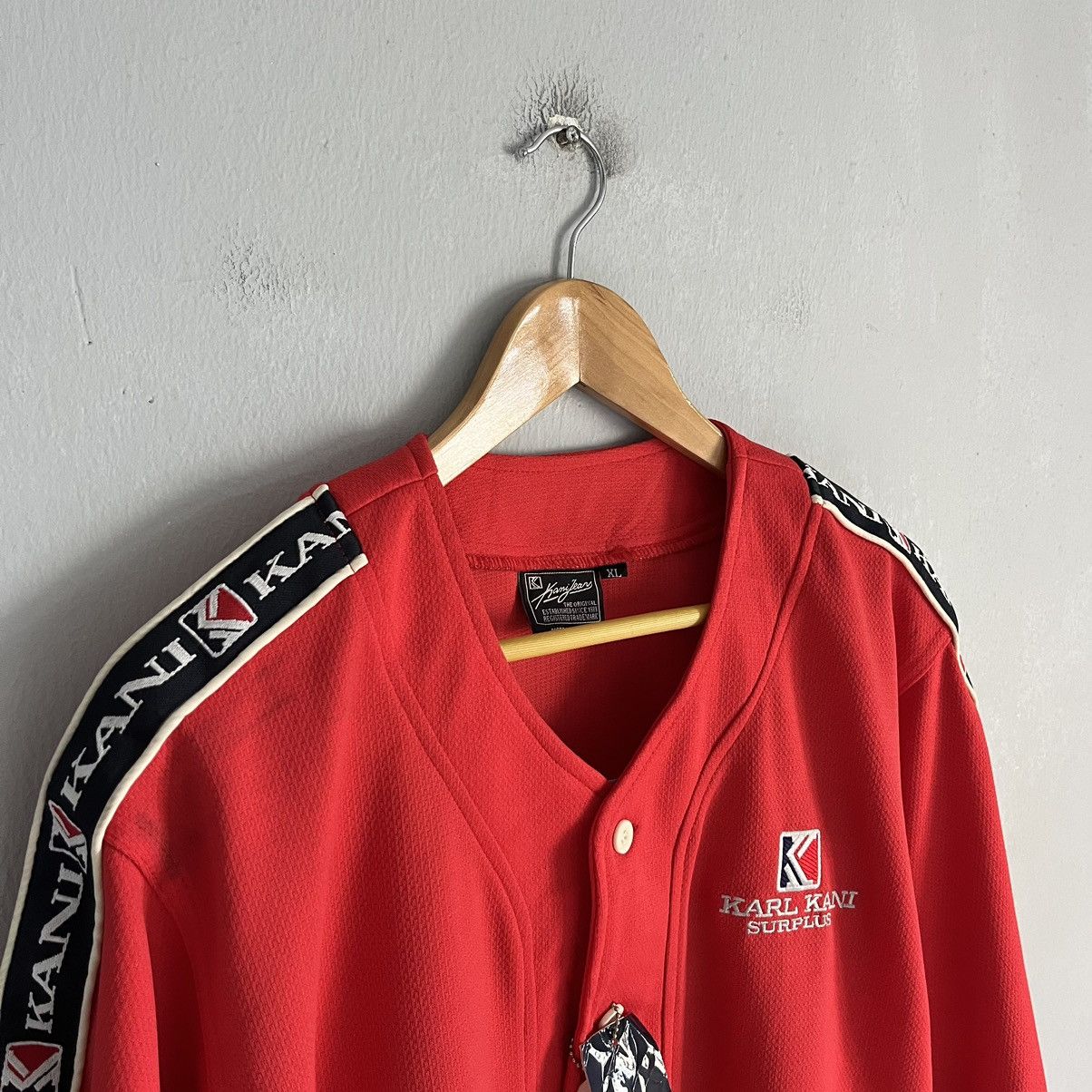 Karl Kani Karl Kani Baseball jersey (XL) Size US XL / EU 56 / 4 - 2 Thumbnail