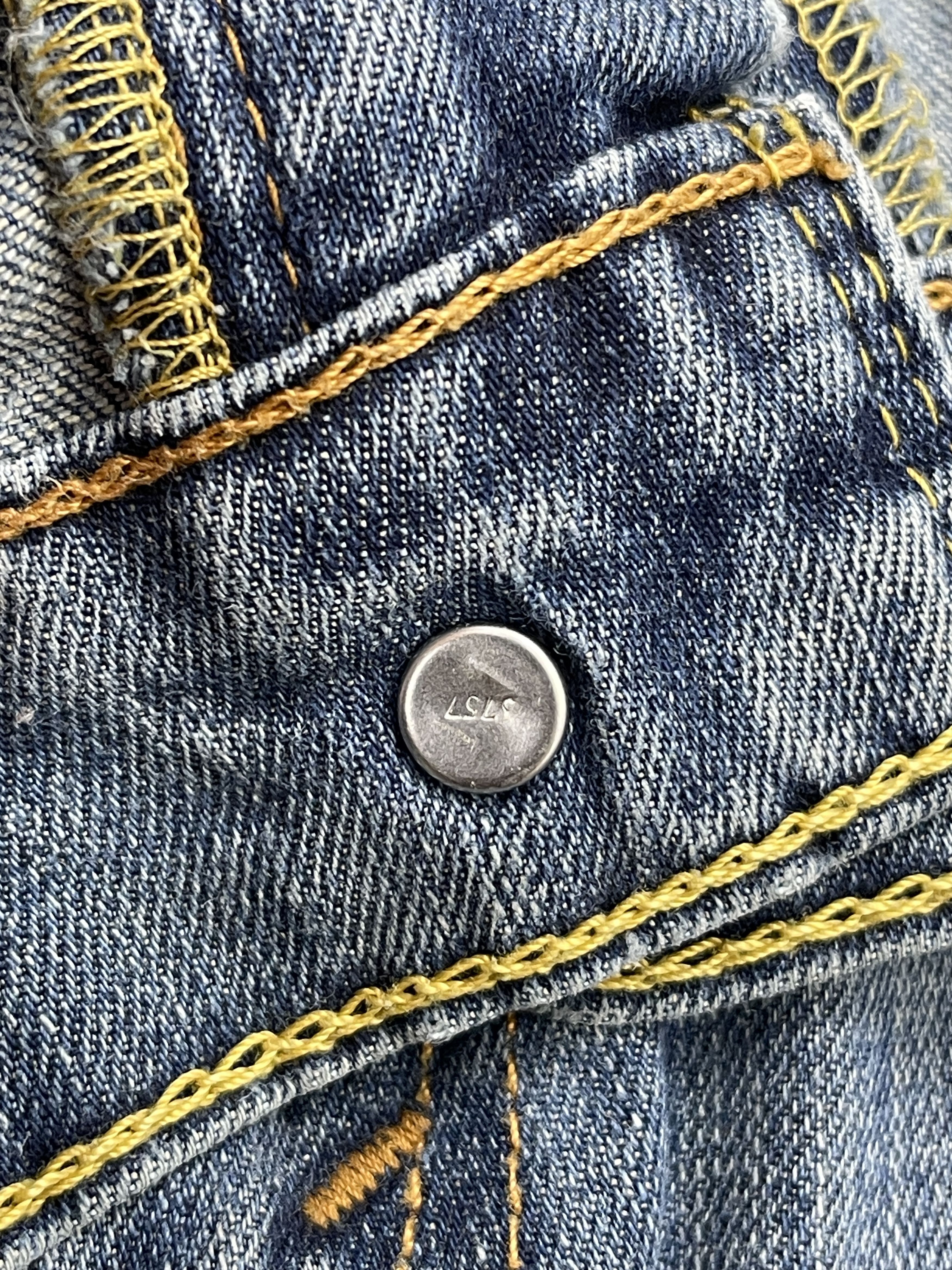Levi's Faded Blue Vintage Levis 559 Denim DP2553 Size US 34 / EU 50 - 12 Thumbnail