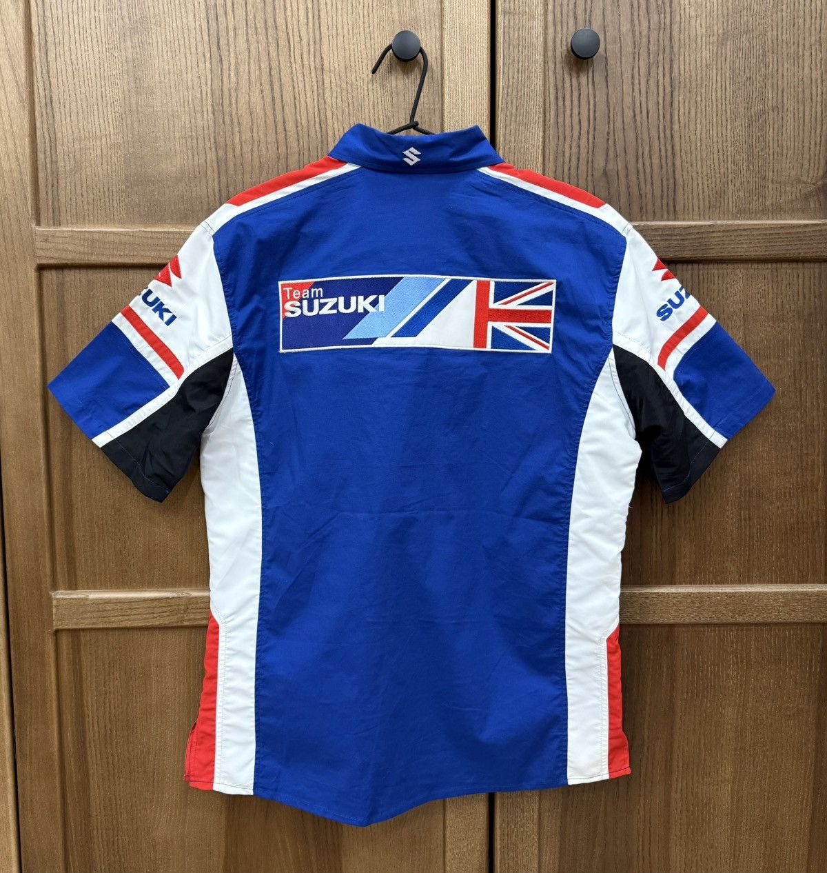 Formula 1 Suzuki Team Official Merchandise Blue Button Up Racing Shirt Size US S / EU 44-46 / 1 - 9 Thumbnail