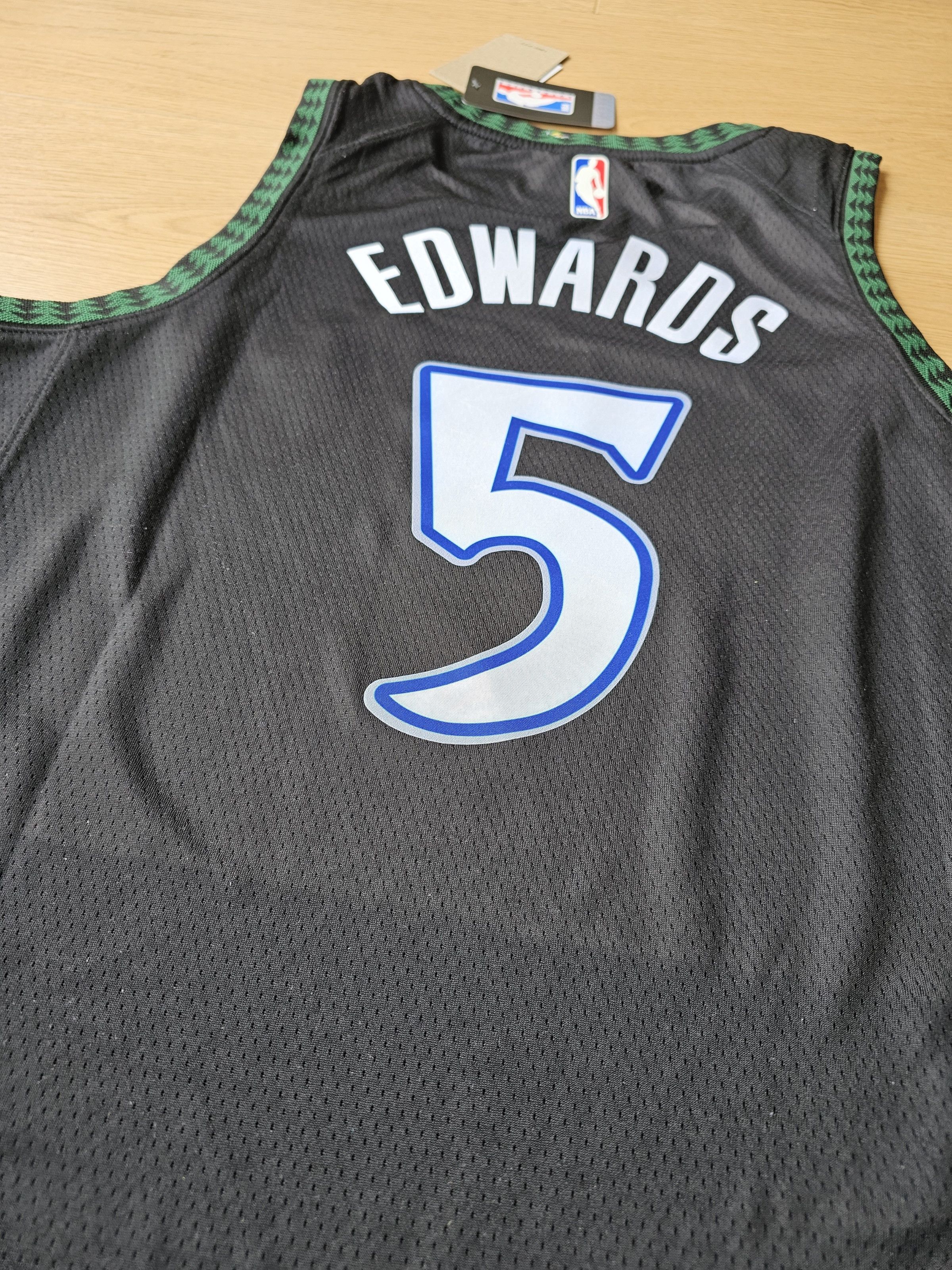 NBA Vintage Minnesota Timberwolves #5 Anthony Edwards Jersey