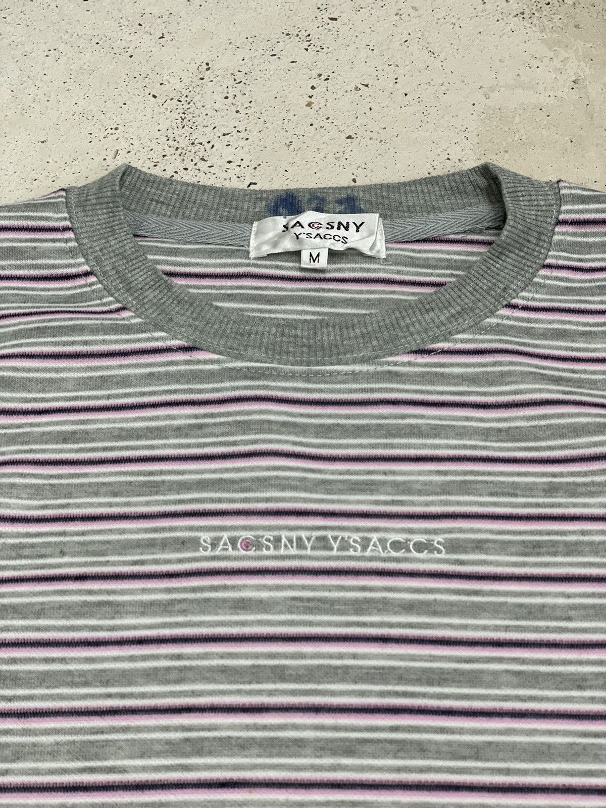 Designer Y’saccs Sacsny Yohji Yamamoto Stripe Colorway Sweatshirt Size US M / EU 48-50 / 2 - 8 Thumbnail
