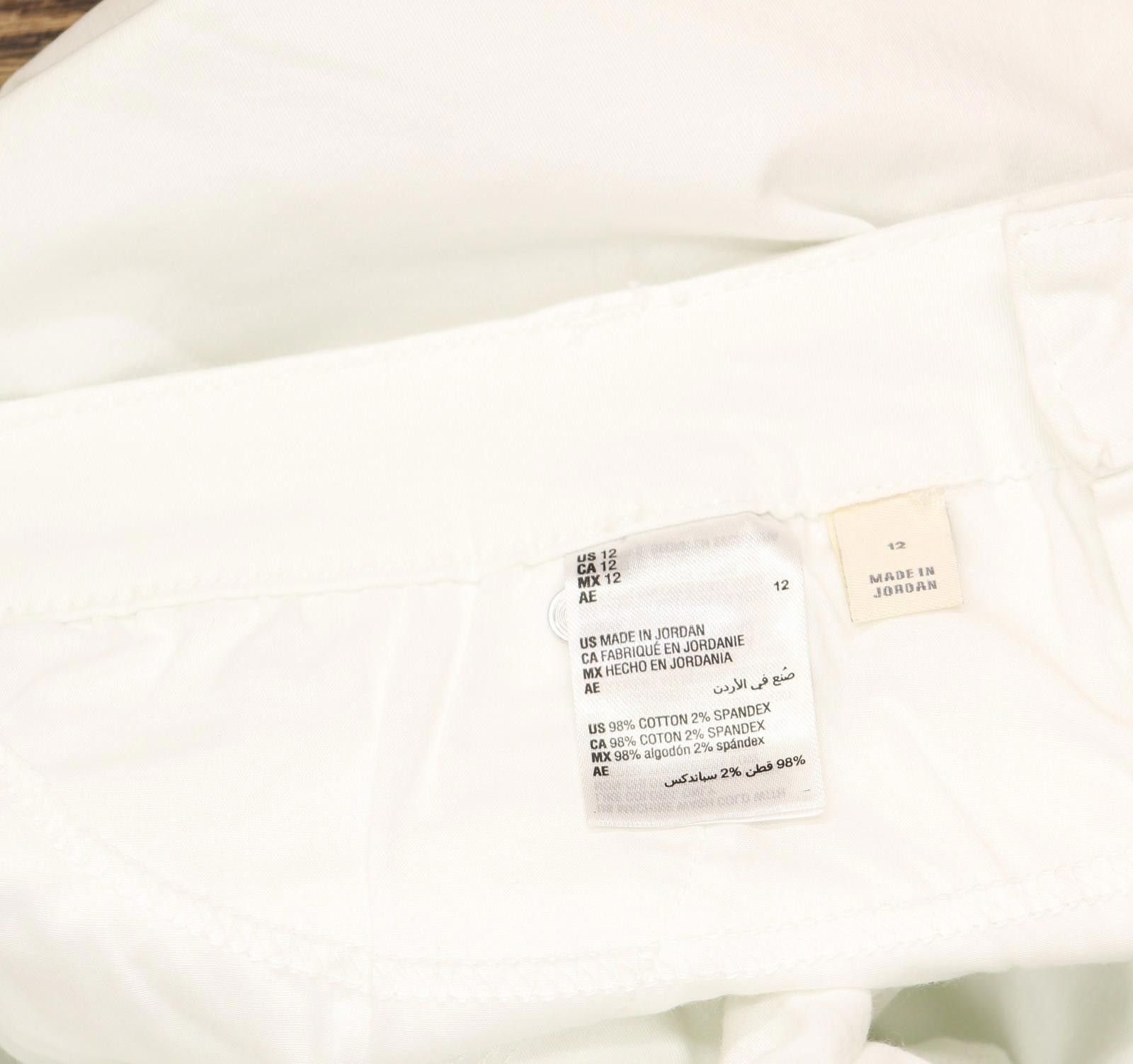 Style & Co Nwt Style & Co Womens High Rise Cropped Jeans White 12 Size 34" / US 12 / IT 48 - 7 Thumbnail