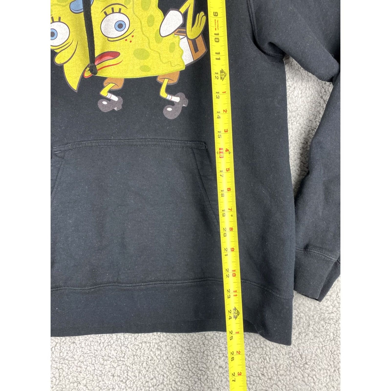 Vintage Santa Cruz Sweatshirt Men’s S Black SpongeBob Hoodie Pullover Cartoon Hooded Logo Skateboarding N/A Size US S / EU 44-46 / 1 - 6 Thumbnail