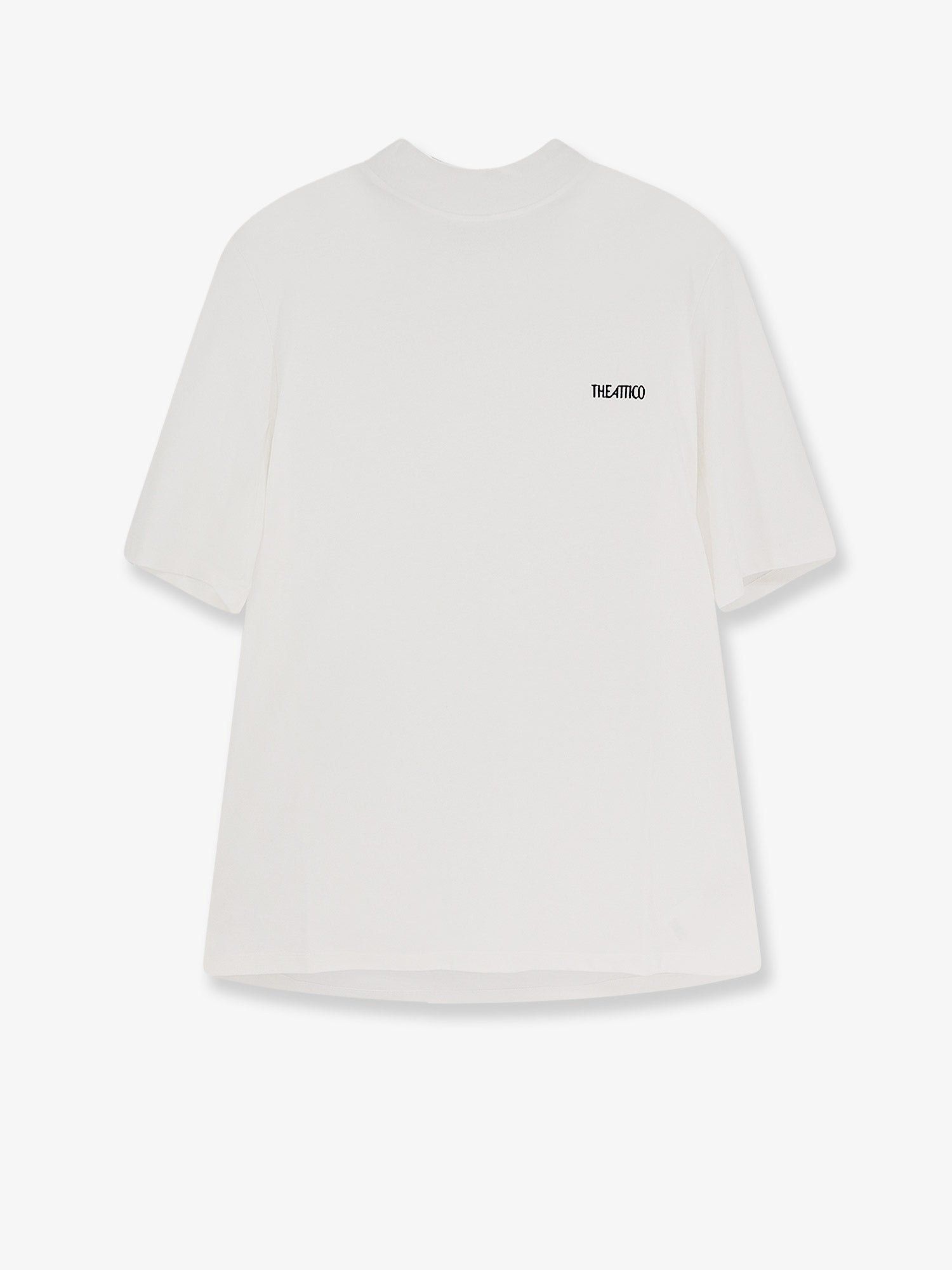 Cotton T-Shirt With Embroidered Logo