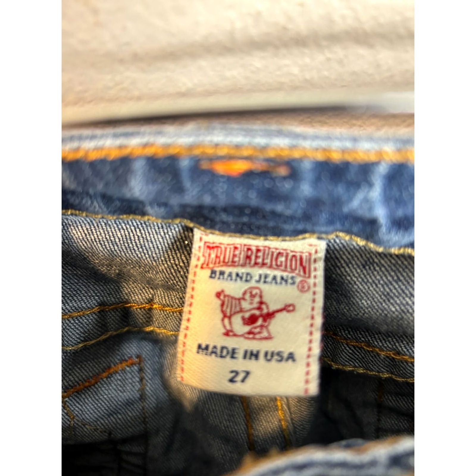 True Religion VINTAGE True Religion Johnny Jeans Women's Size 27 USA Made Dark Blue Size 27" / US 4 / IT 40 - 7 Thumbnail
