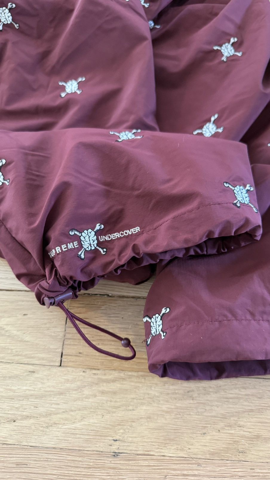 Supreme × Undercover Supreme Undercover Track Pant Burgundy Small Size US 30 / EU 46 - 8 Thumbnail