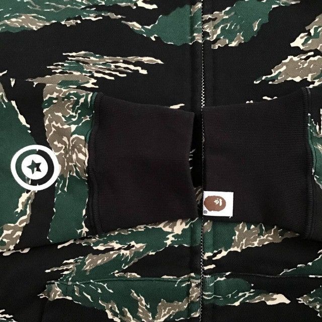 Bape BAPE Tiger camo Tiger full zip hoodie a bathing ape Size US M / EU 48-50 / 2 - 6 Thumbnail