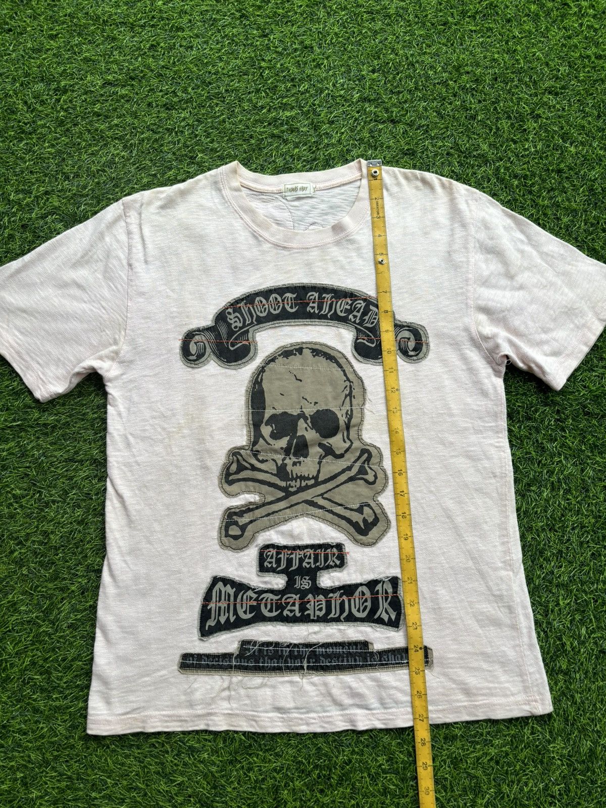 Hysteric Glamour Y2k Thomas Hady Skull Tshirt Size US M / EU 48-50 / 2 - 11 Thumbnail