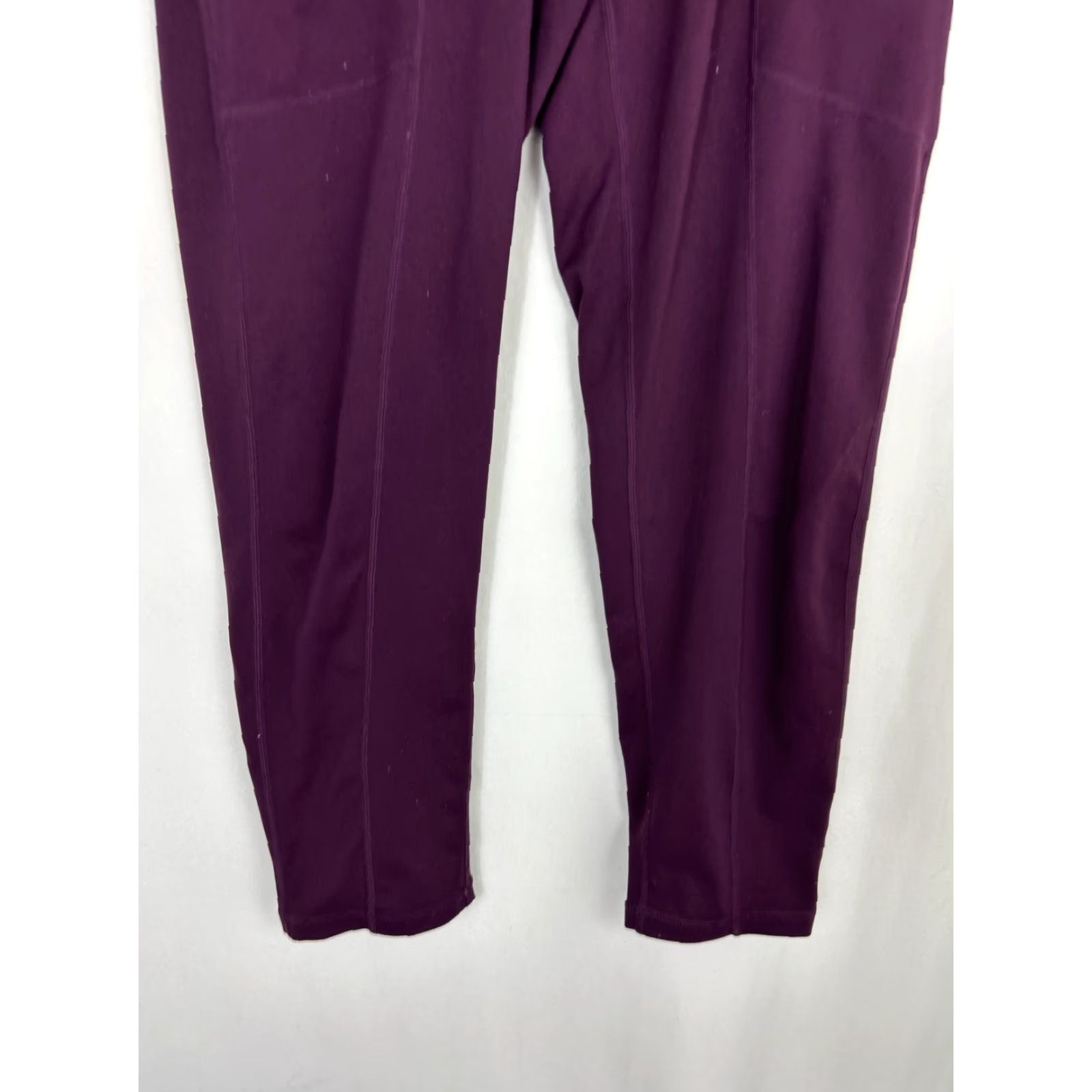 Athleta VINTAGE Athleta Womens XS Burgundy Jogger Pants Drawstring High Waist 27x27 Red Size 26" / US 2 / IT 38 - 2 Thumbnail