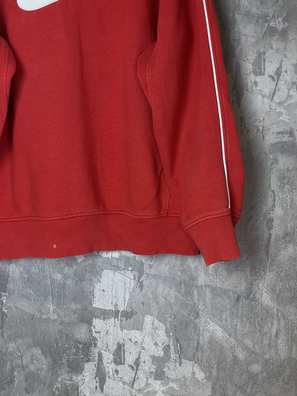 Nike × Vintage 90s Nike Spellout Vintage Y2K Oversized Retro Sweatshirt Size US XL / EU 56 / 4 - 6 Thumbnail