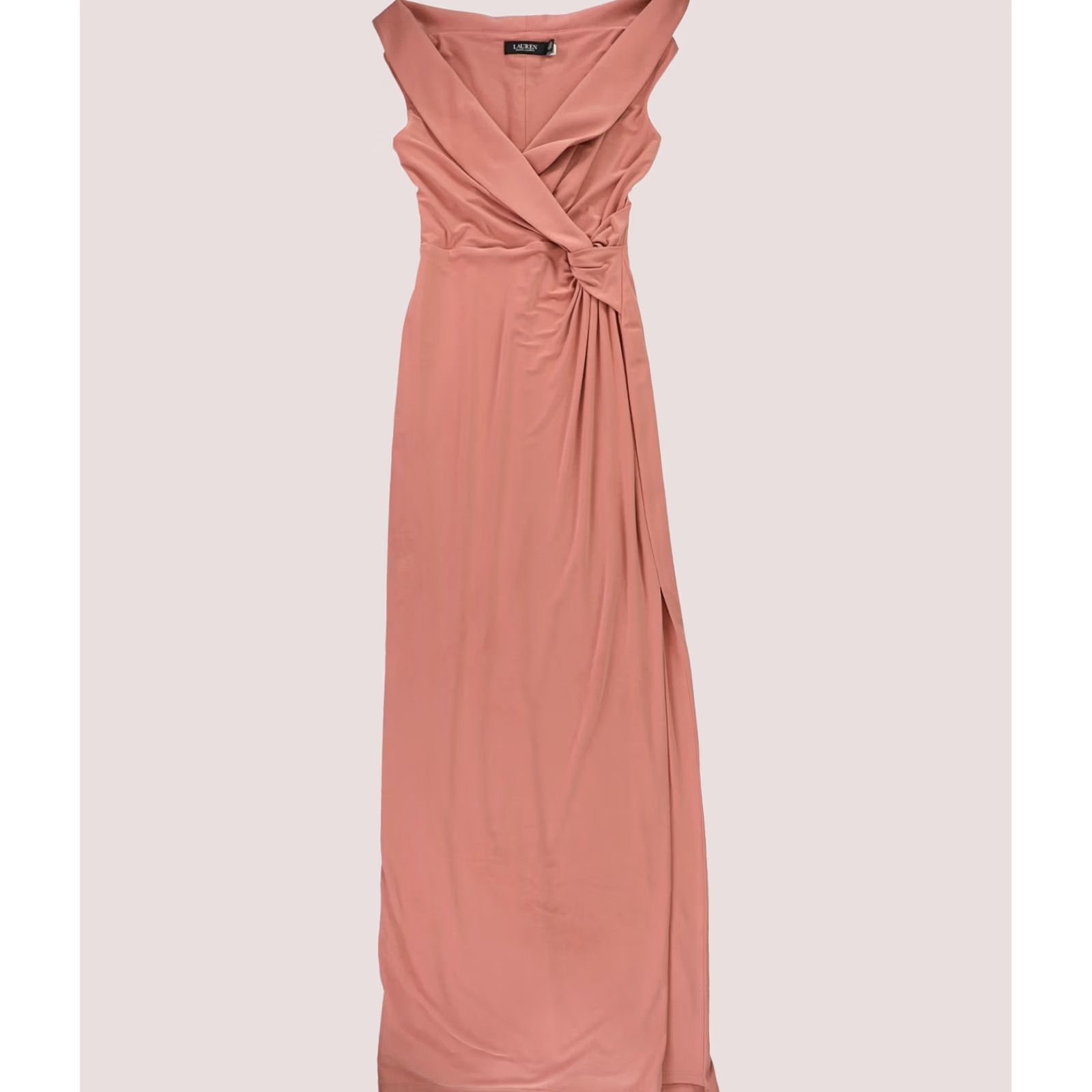 Ralph Lauren Ralph Lauren Womens Off the Shoulder Gown Dress pink 14 Size XL / US 12-14 / IT 48-50 - 1 Thumbnail