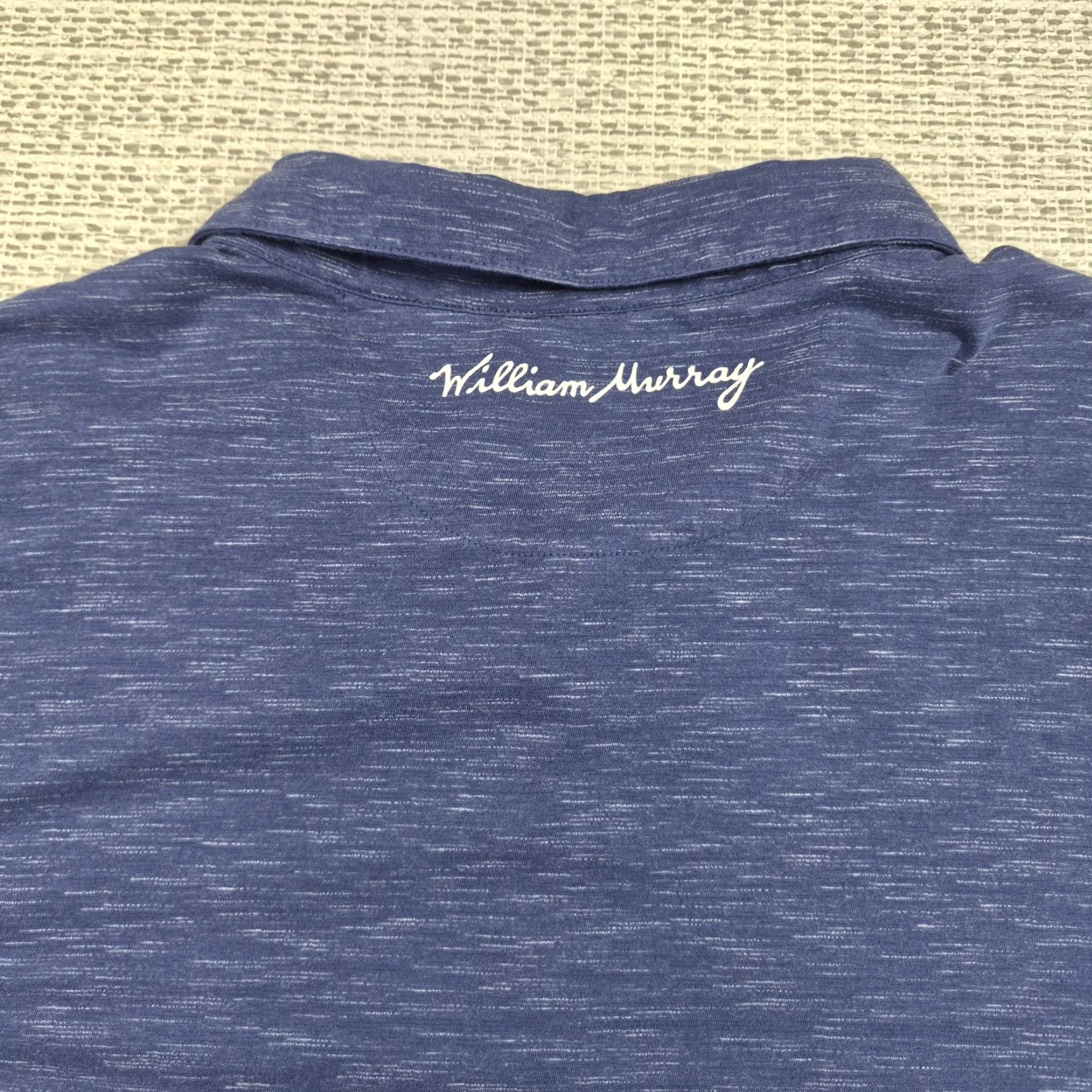 Vintage William Murray Golf Polo Shirt Mens 2XL Blue Graphic Print Polo Shirts Men Regular Short Sleeve Athleisure Golf Size US XXL / EU 58 / 5 - 7 Thumbnail