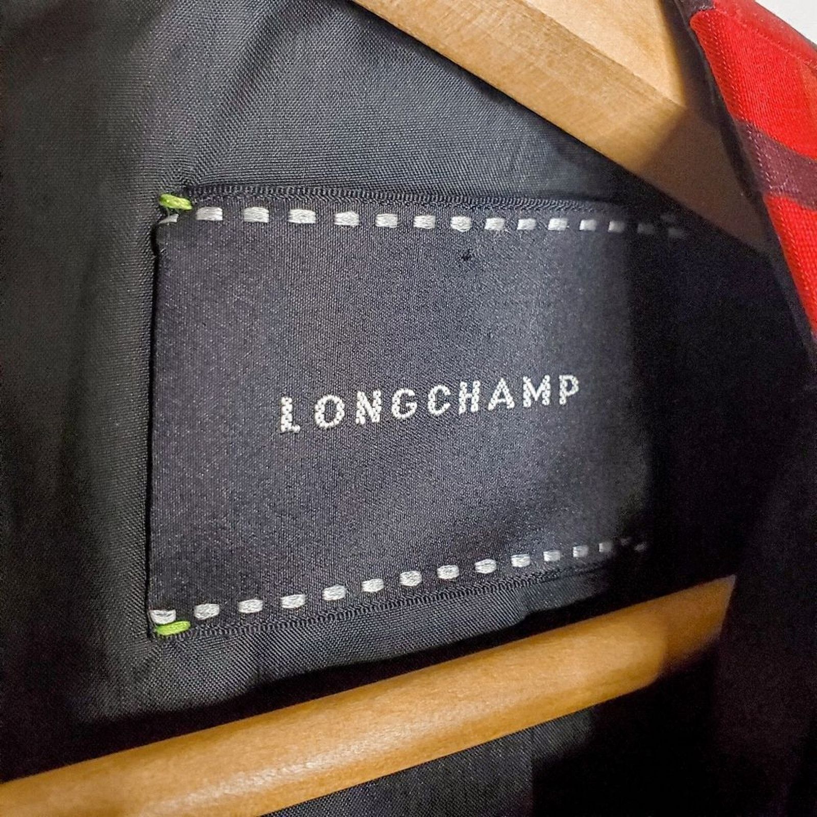 Longchamp Longchamp Red Black Diamond Print Sheath Shift Mini Dress M Size M / US 6-8 / IT 42-44 - 7 Thumbnail