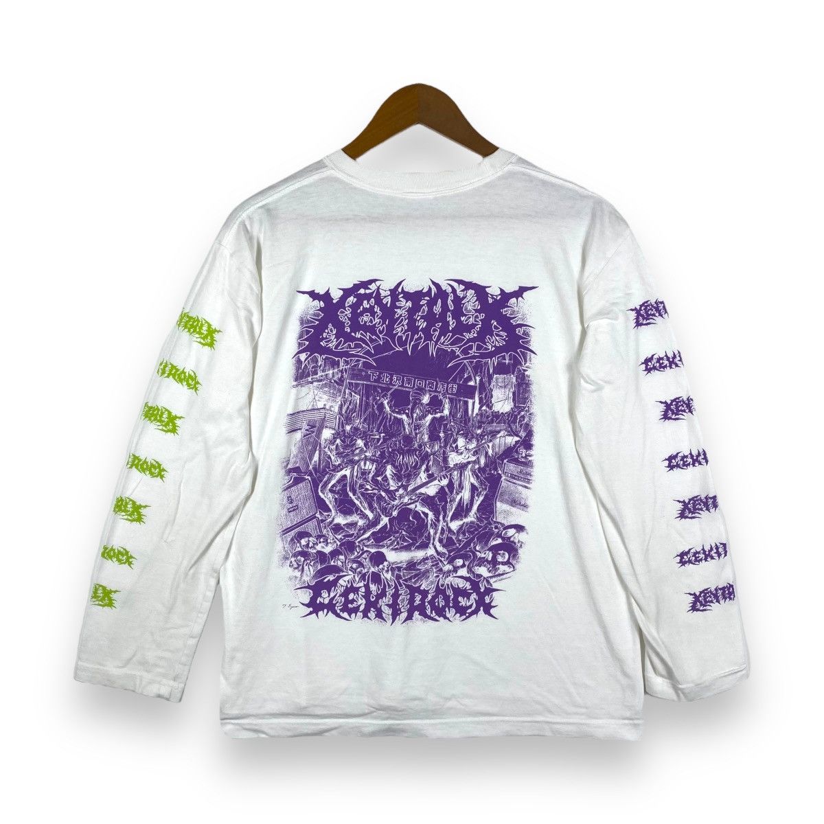 Band Tees × Japanese Brand KEYTALK Japanese Rock Band Gekirock Long Sleeve Tee Shirt Size US L / EU 52-54 / 3 - 1 Thumbnail