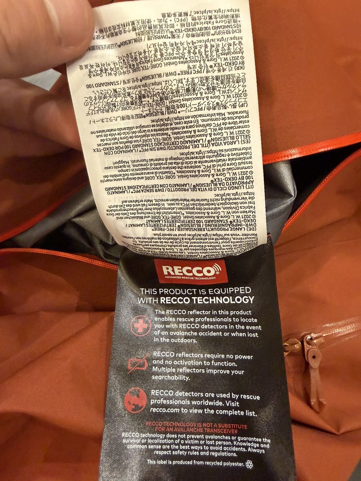 Arc'teryx Arc’Teryx Beta SL Shell Jacket - Orange Size US XXL / EU 58 / 5 - 8 Thumbnail