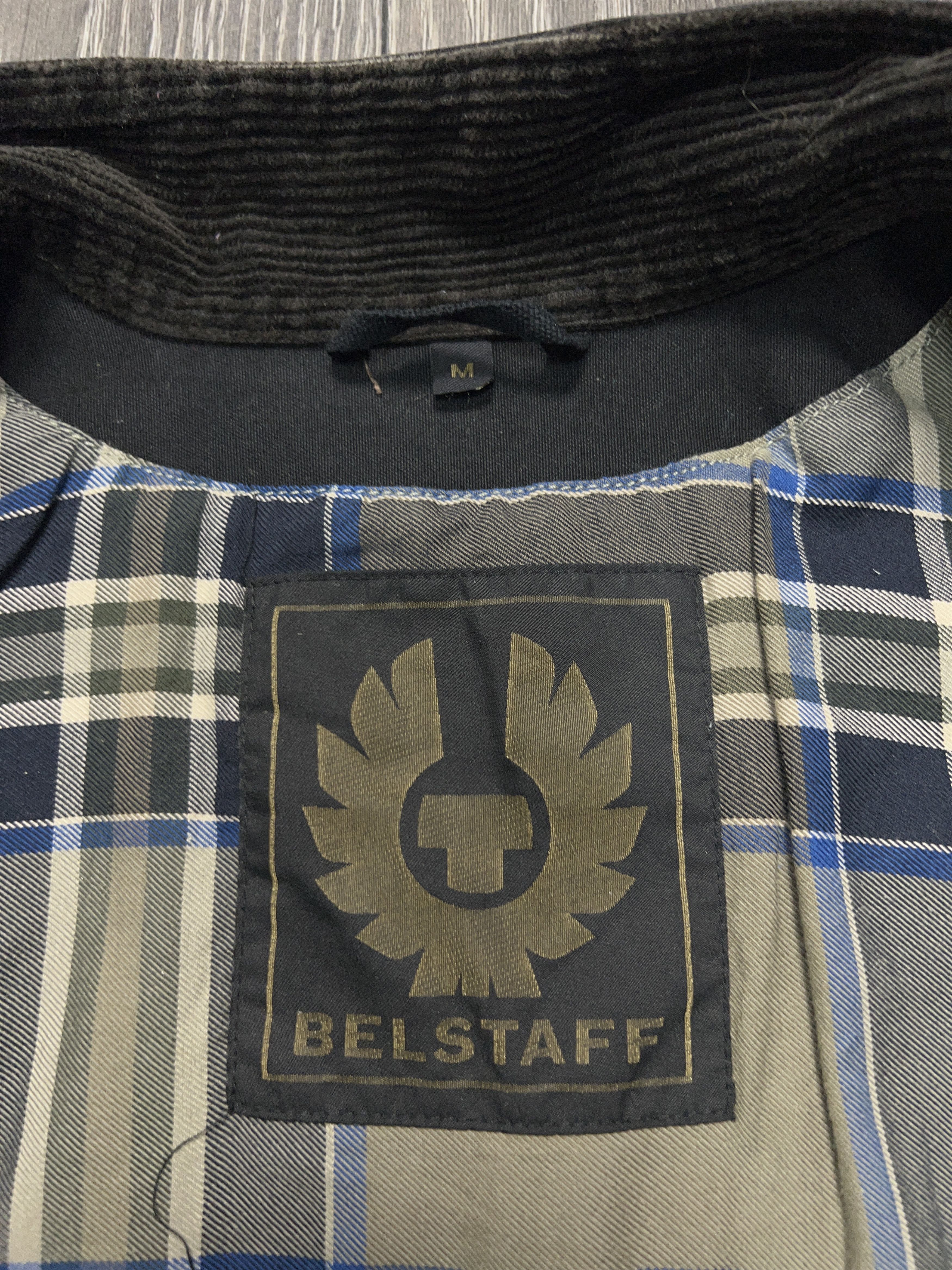 Belstaff Mens Trialmaster Black Motorcycle Belted Cotton Jacket Coat Size US M / EU 48-50 / 2 - 13 Thumbnail