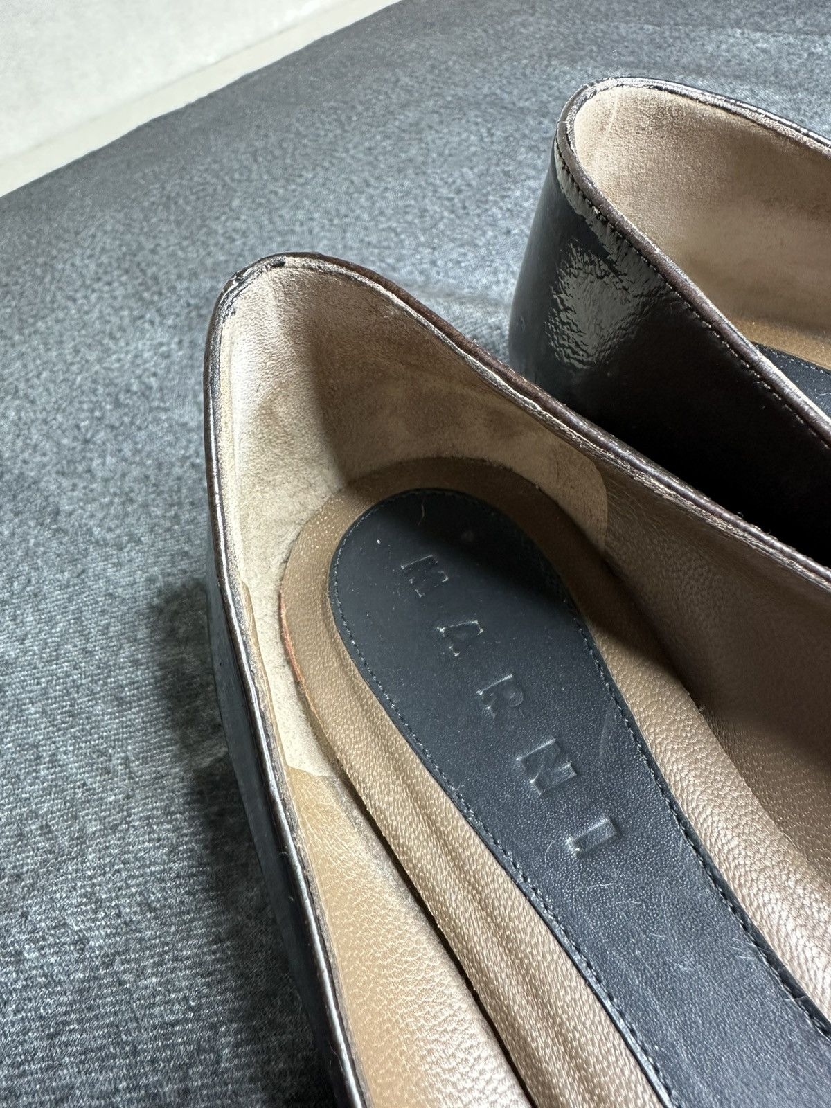 Marni Marni Patent Ballet Flats Shoes EU 39 Size US 8 / IT 38 - 9 Thumbnail